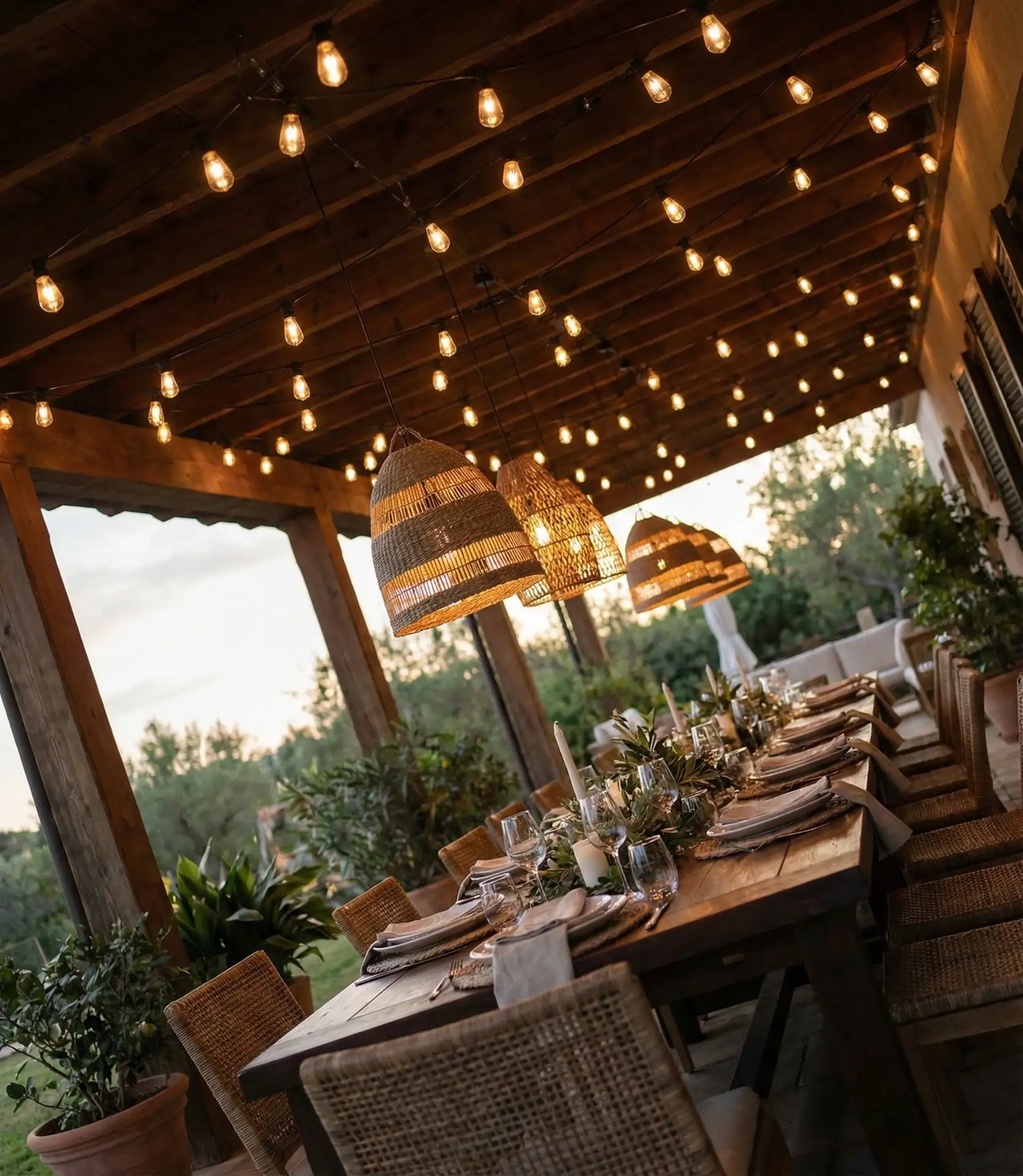 Covered Patio Ceiling Grid 1