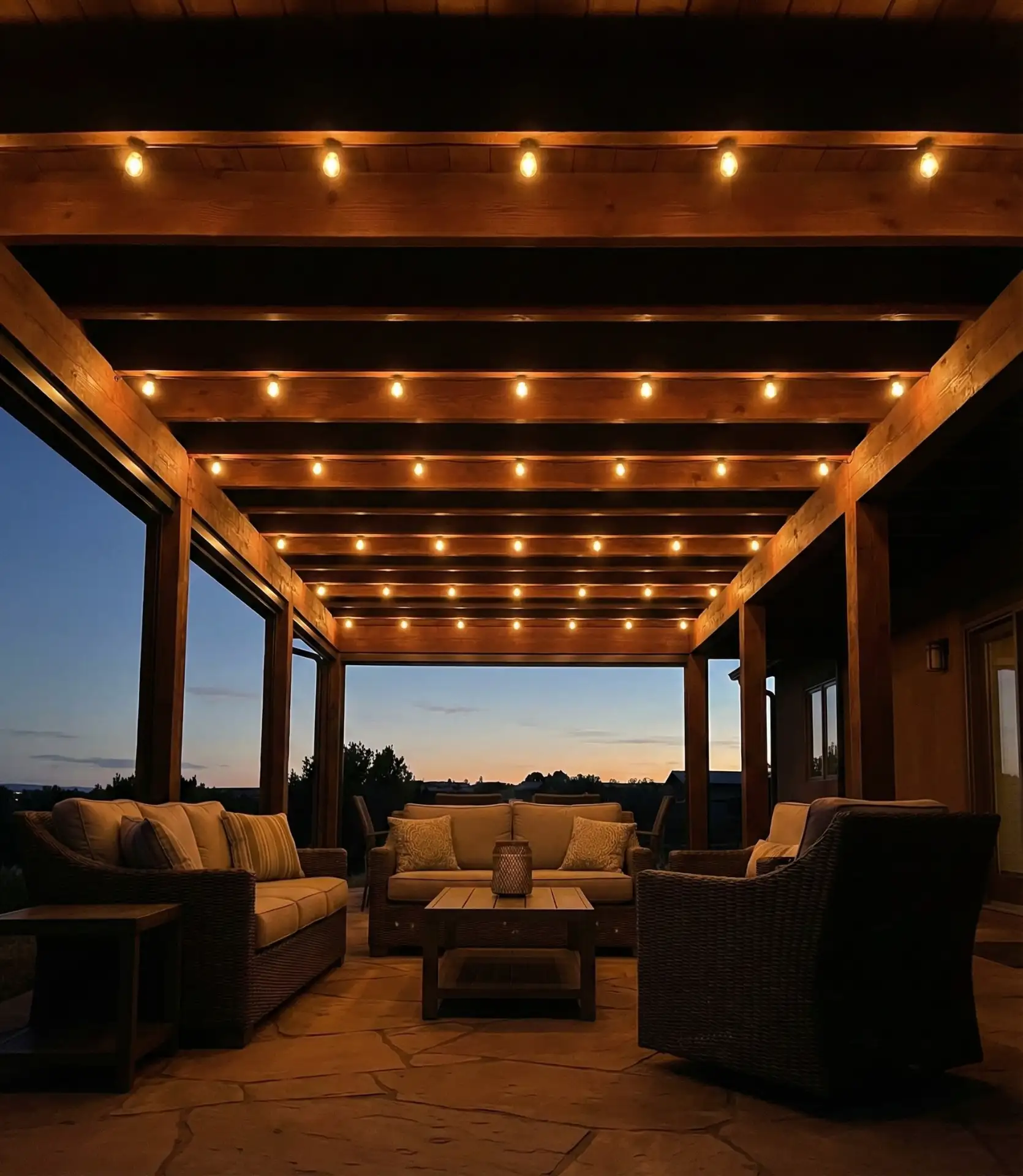 Covered Patio Ceiling Grid 2