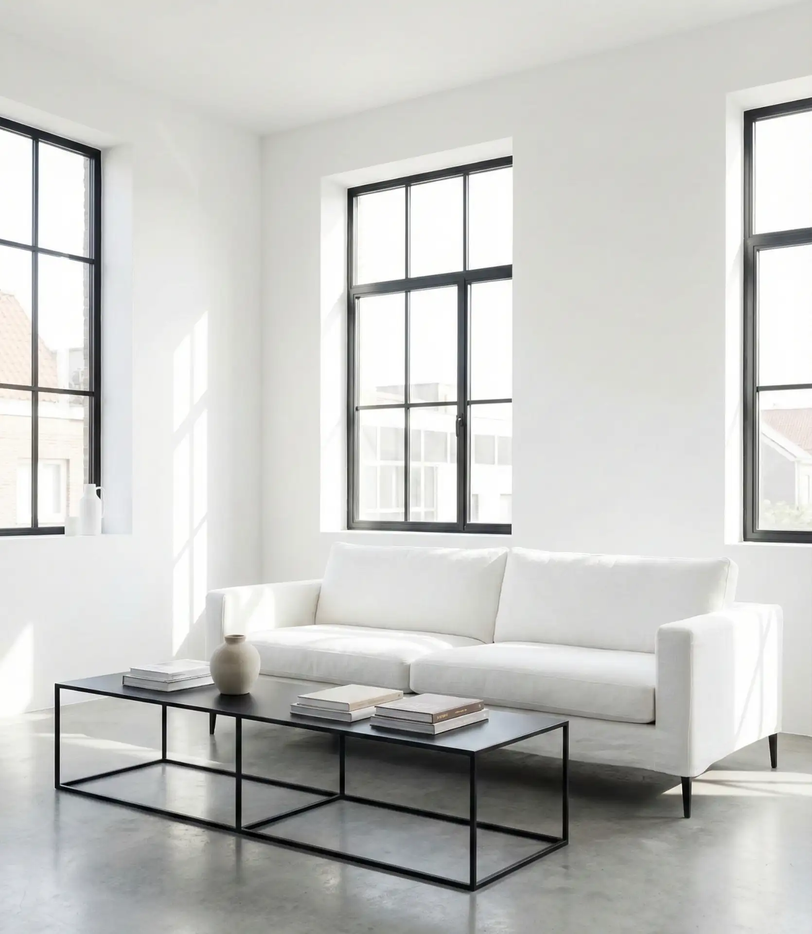 Crisp White with Black Accents 2