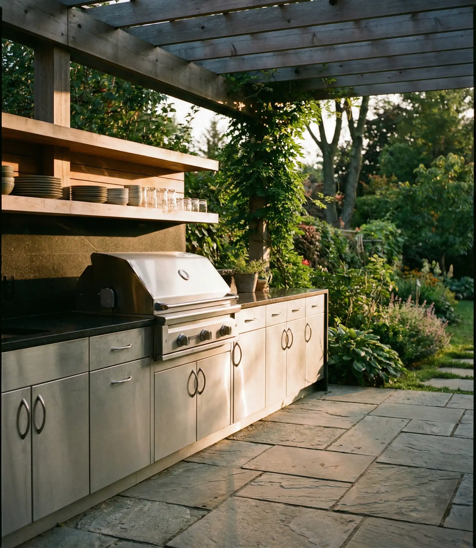 Custom Cabinetry for Outdoor Kitchens 1