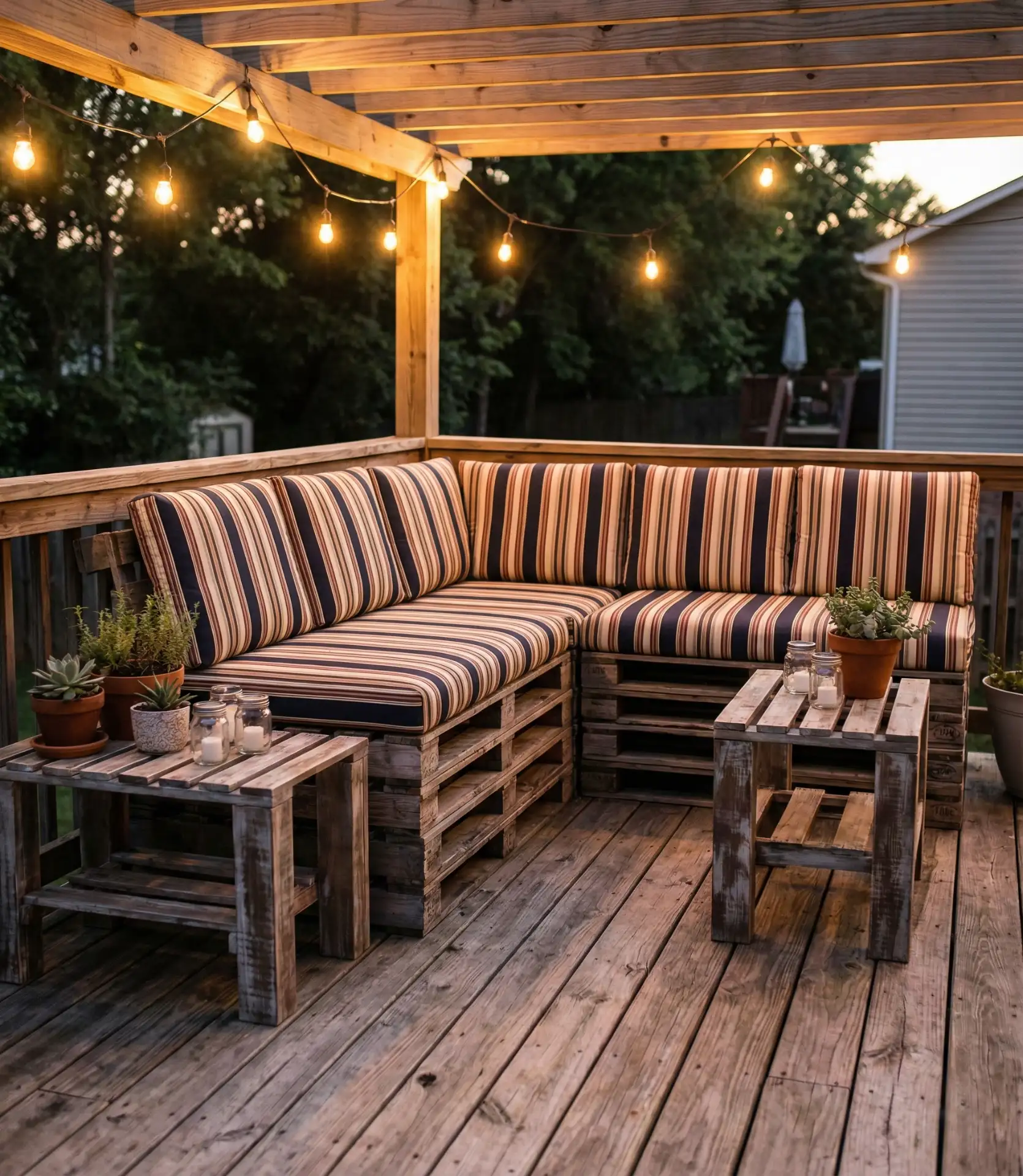 DIY Pallet Furniture Lounge 1