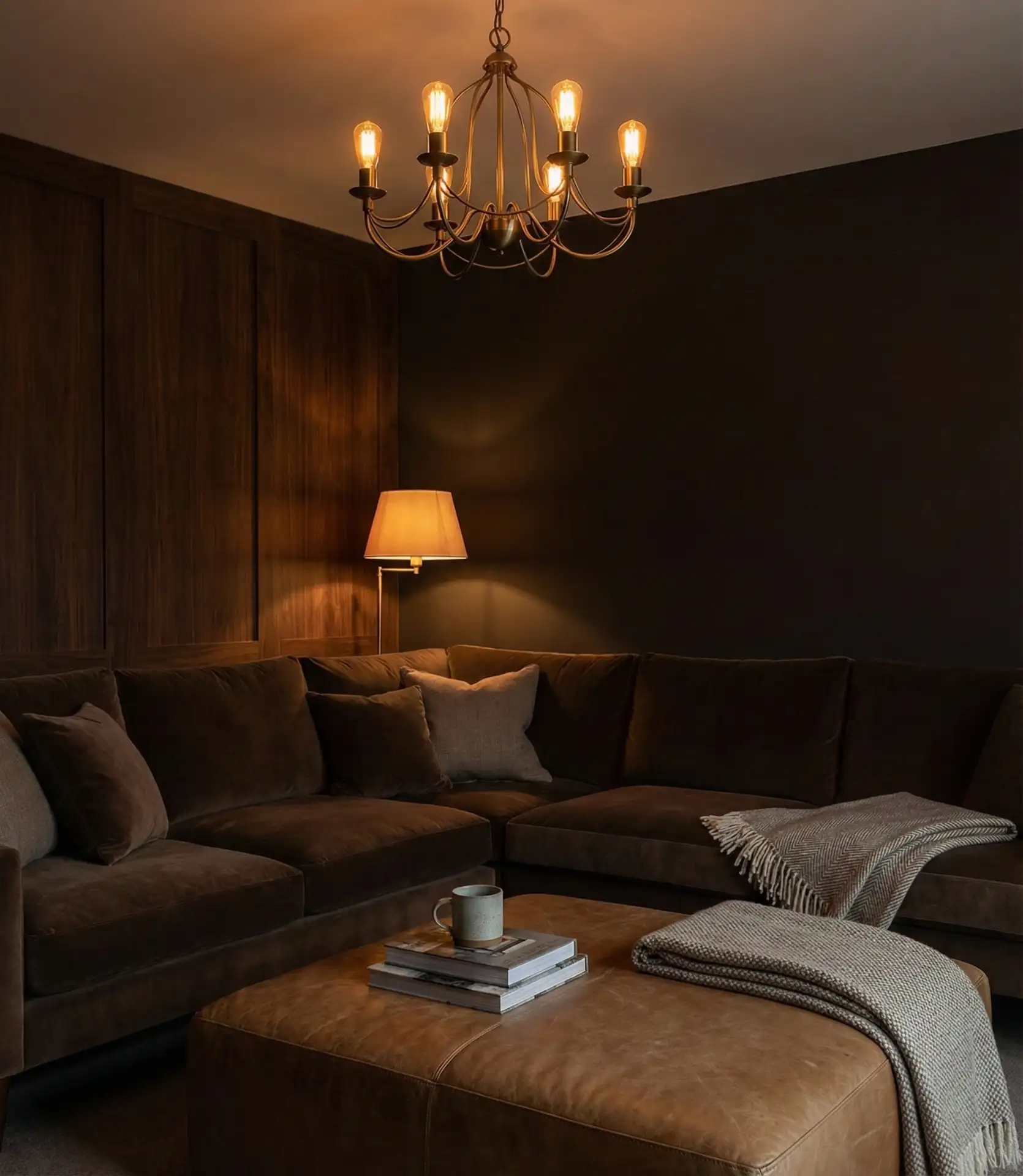 Dark Brown Cocoon Spaces 2