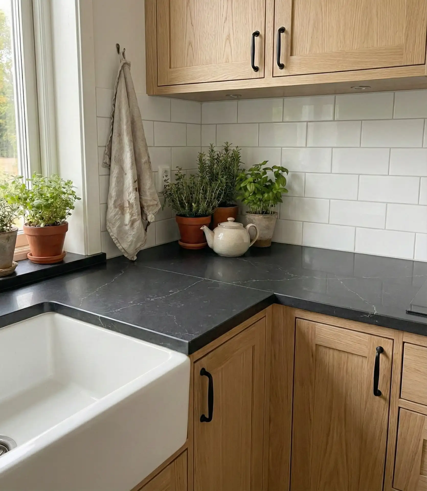Dark Quartz with Understated Veining 2