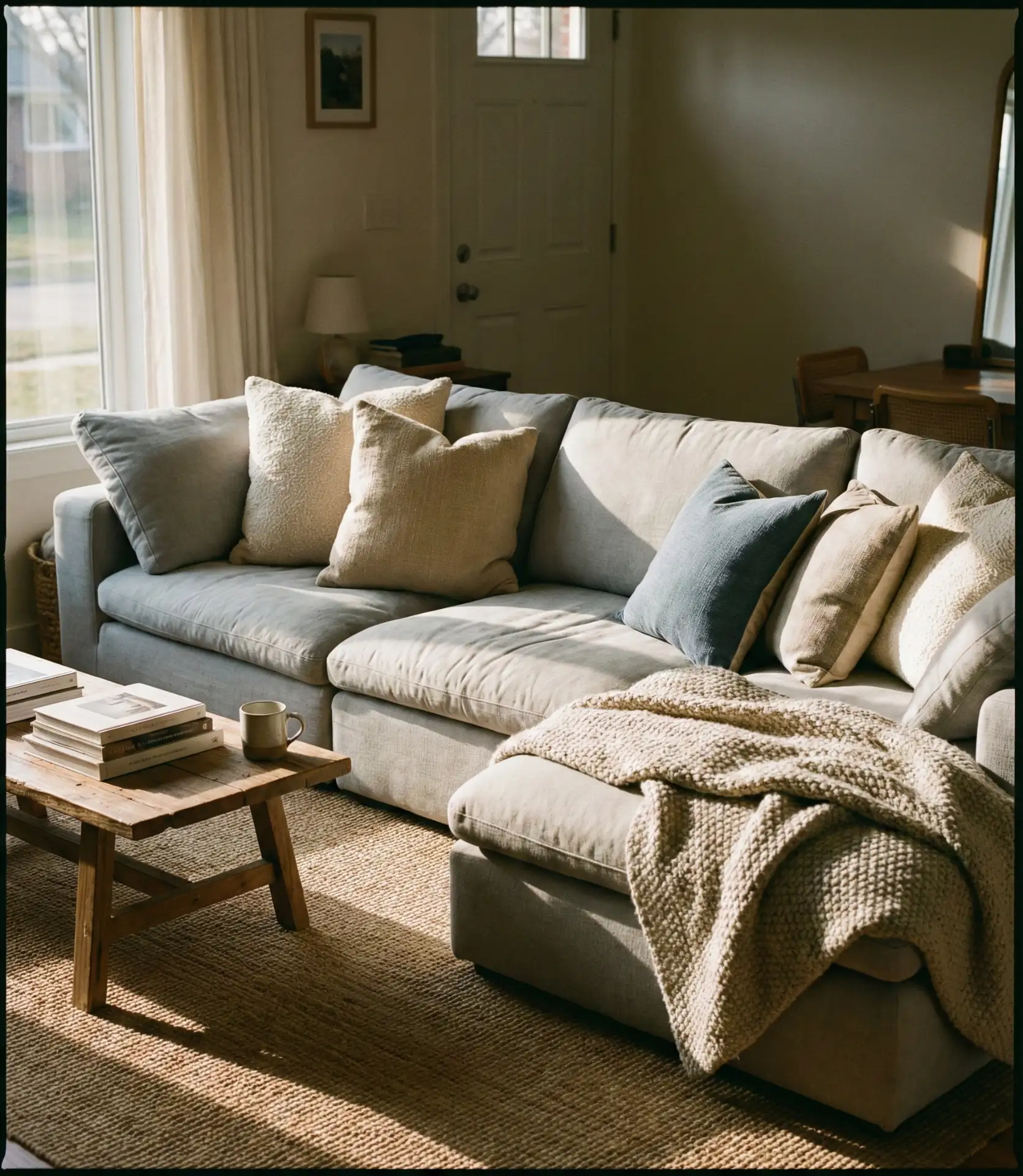 Deep Cushion Sectional for Ultimate Comfort 2