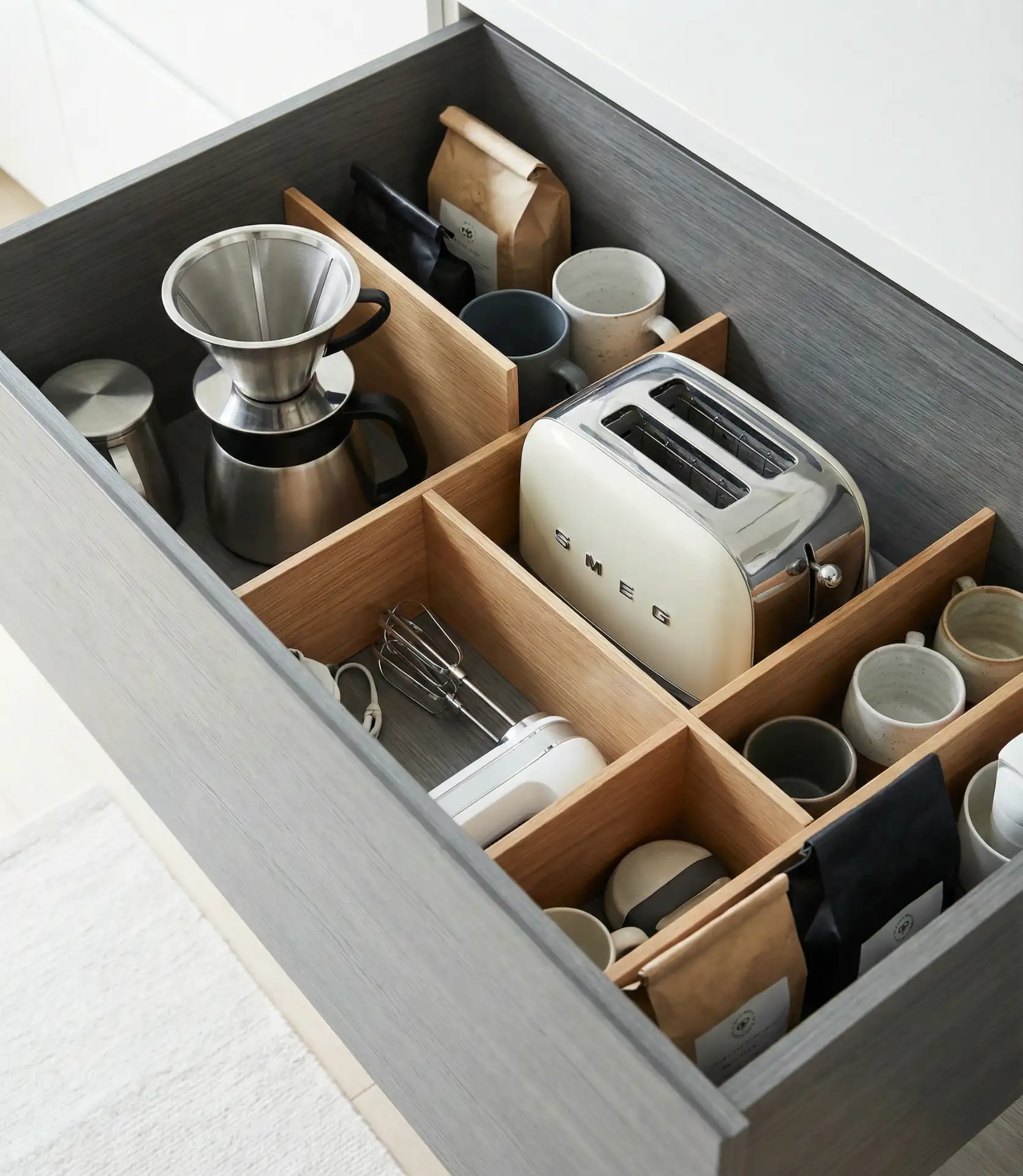 Deep Drawer Dividers for Small Appliances 1