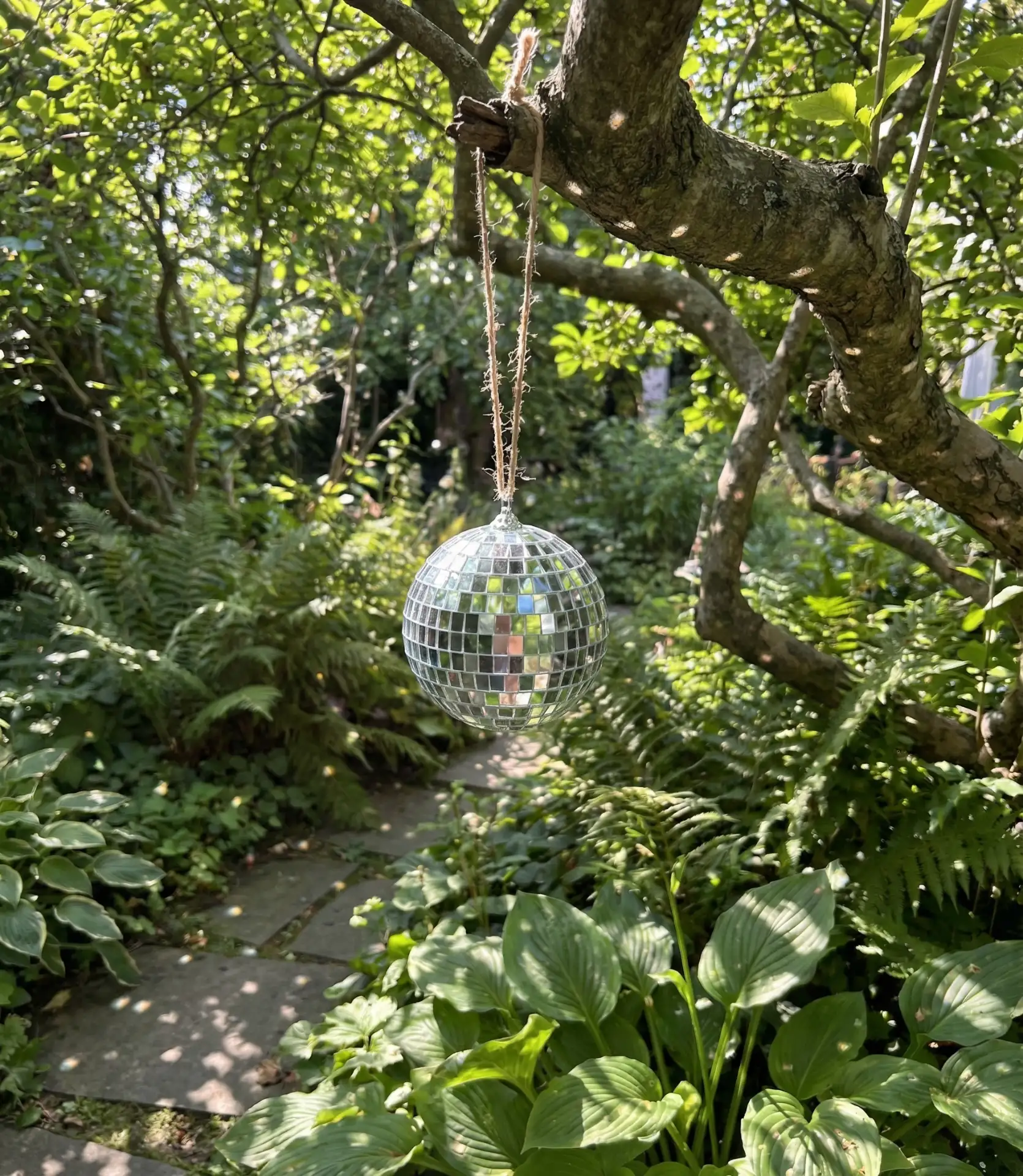 Disco Ball Garden Accent 1