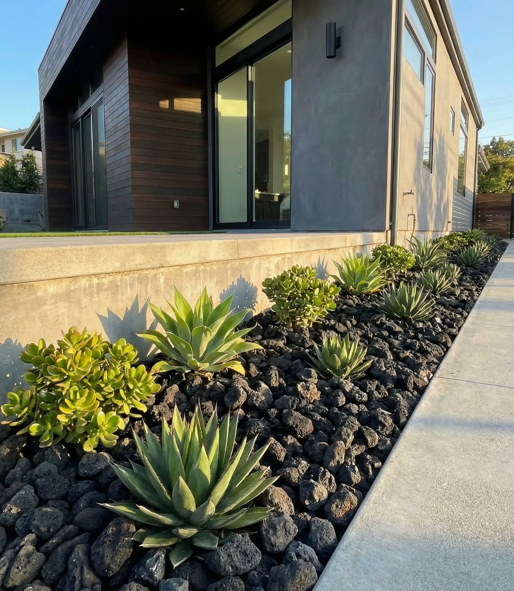 Dramatic Black Lava Rock Beds 1