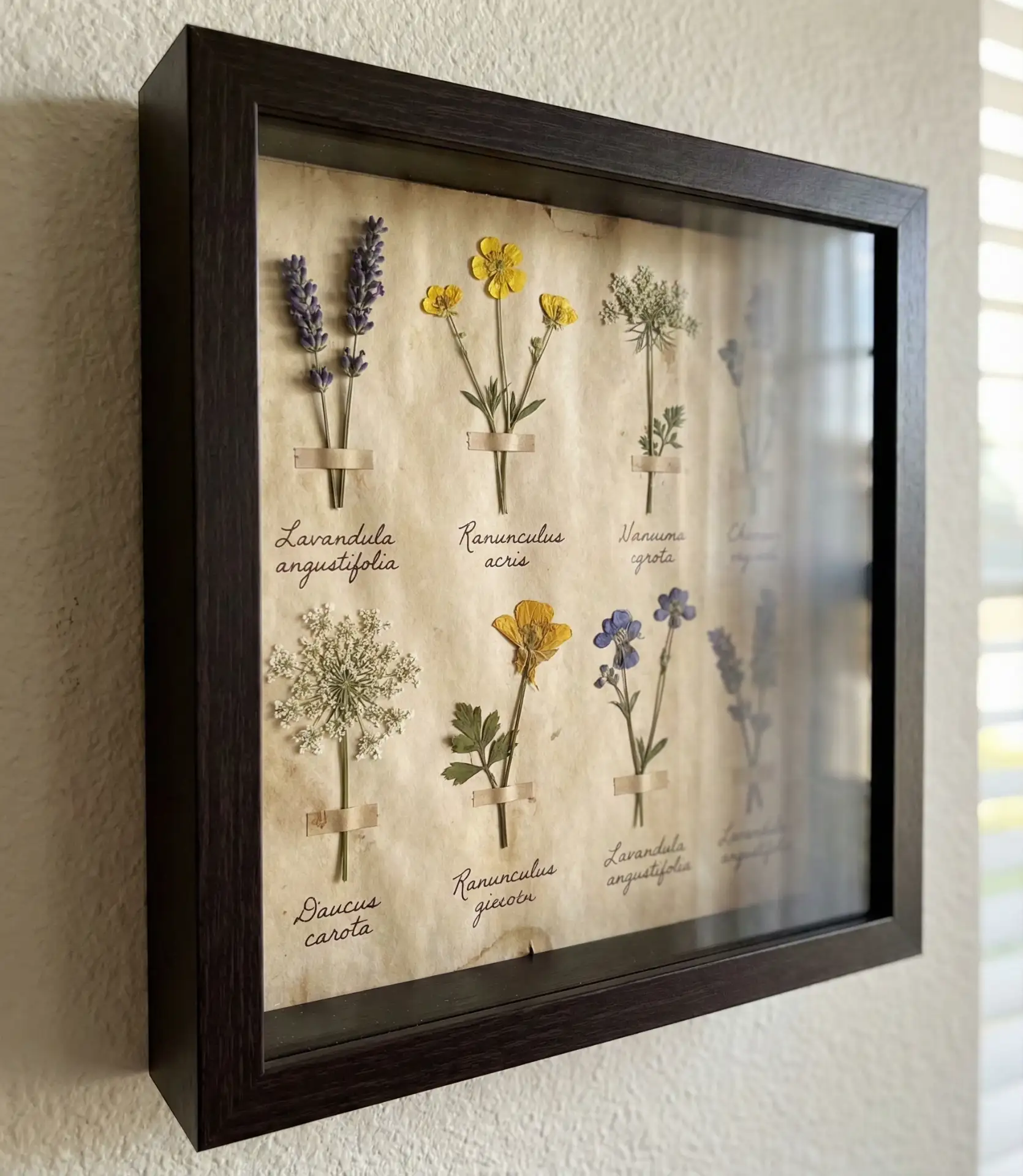 Dried Flower Botanical Display 1