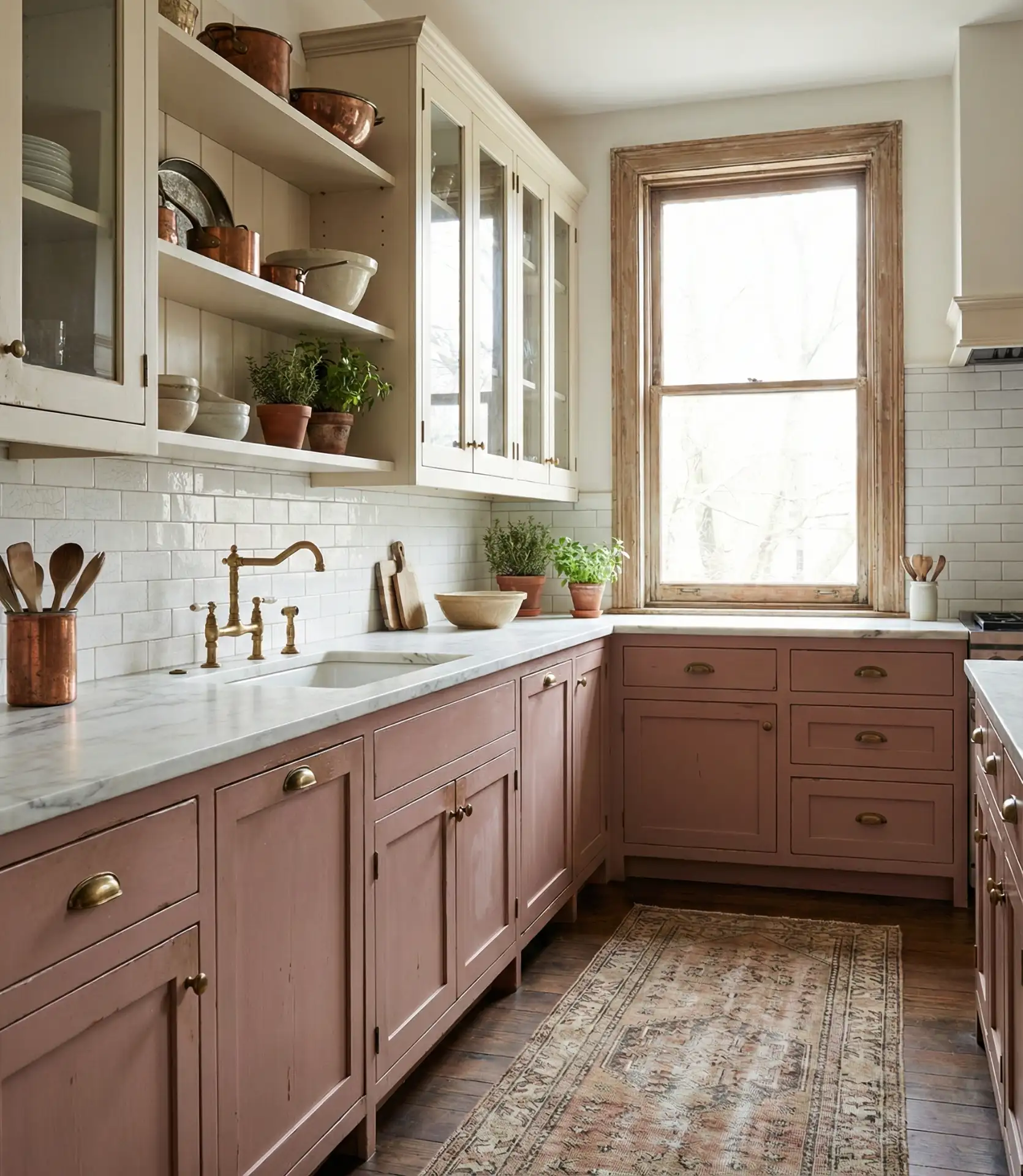 Dusty Rose and Cream Scheme 1