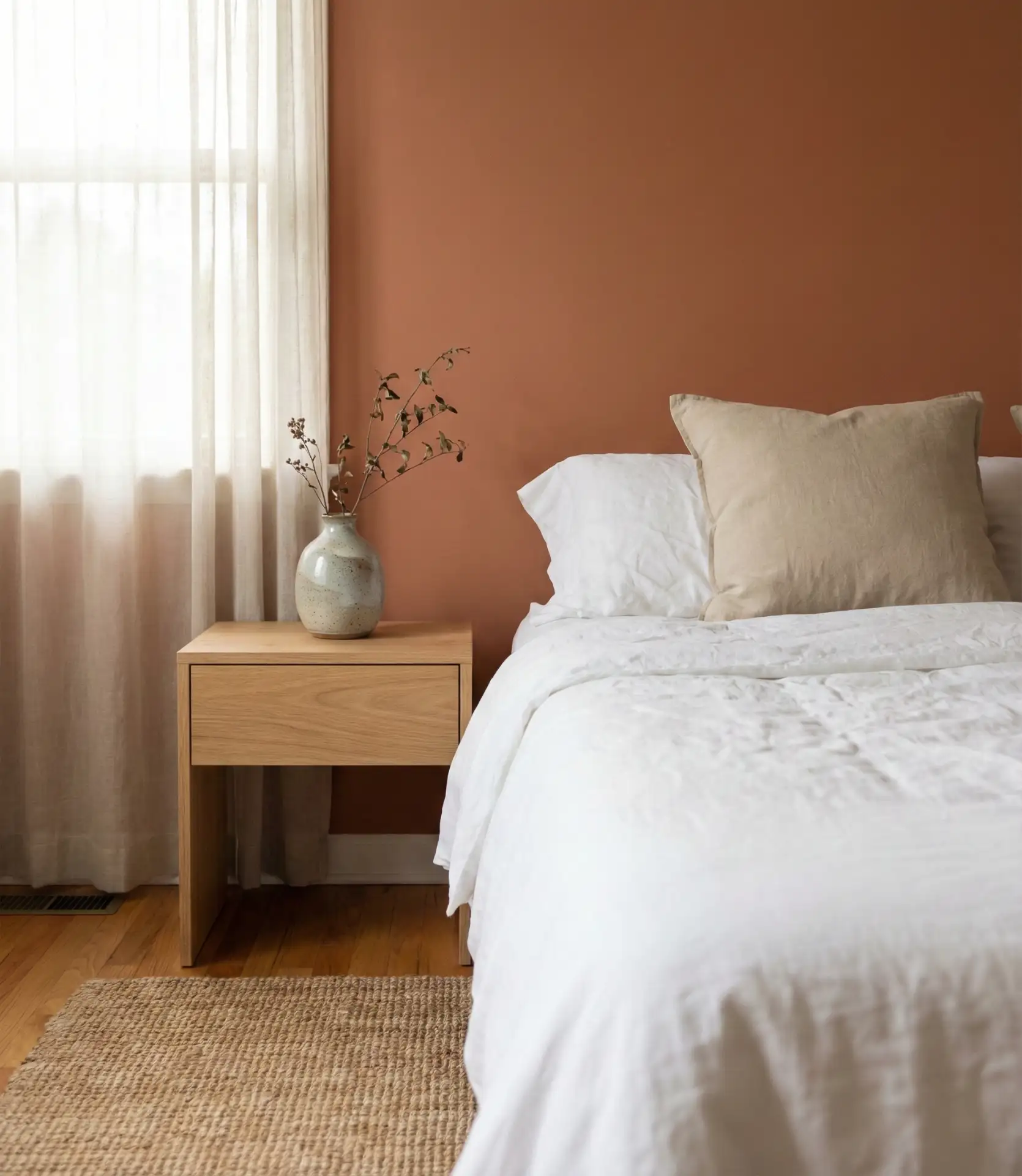 Earthy Terracotta and Cream Layers 2