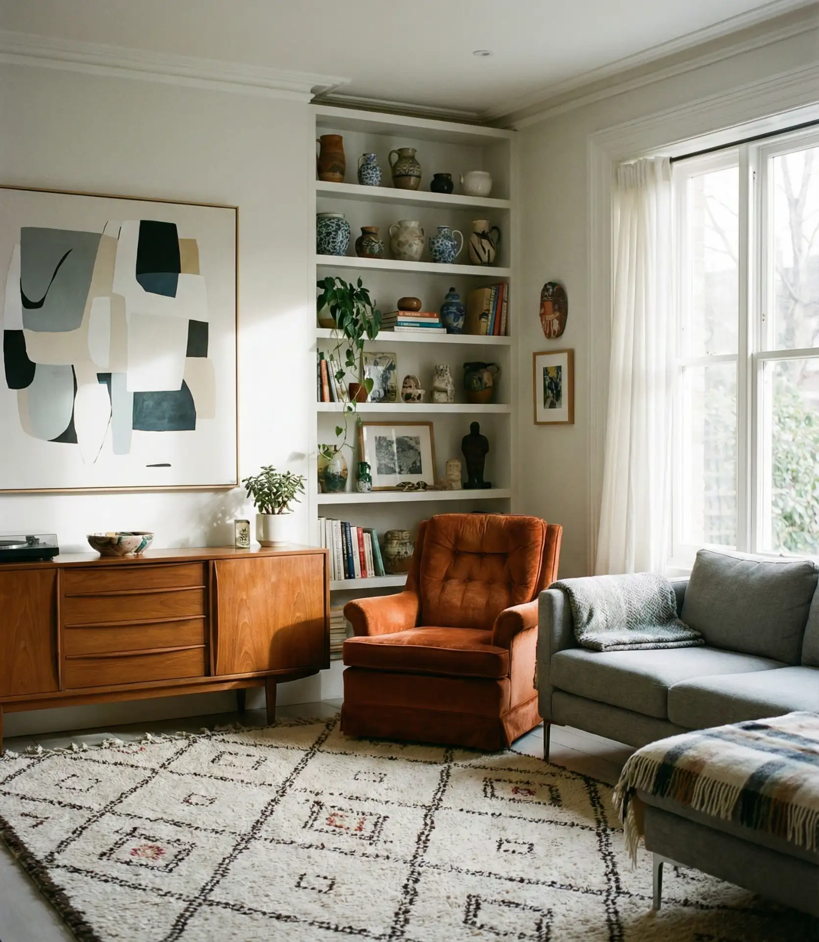 Eclectic Mix of Vintage and Contemporary Pieces 1