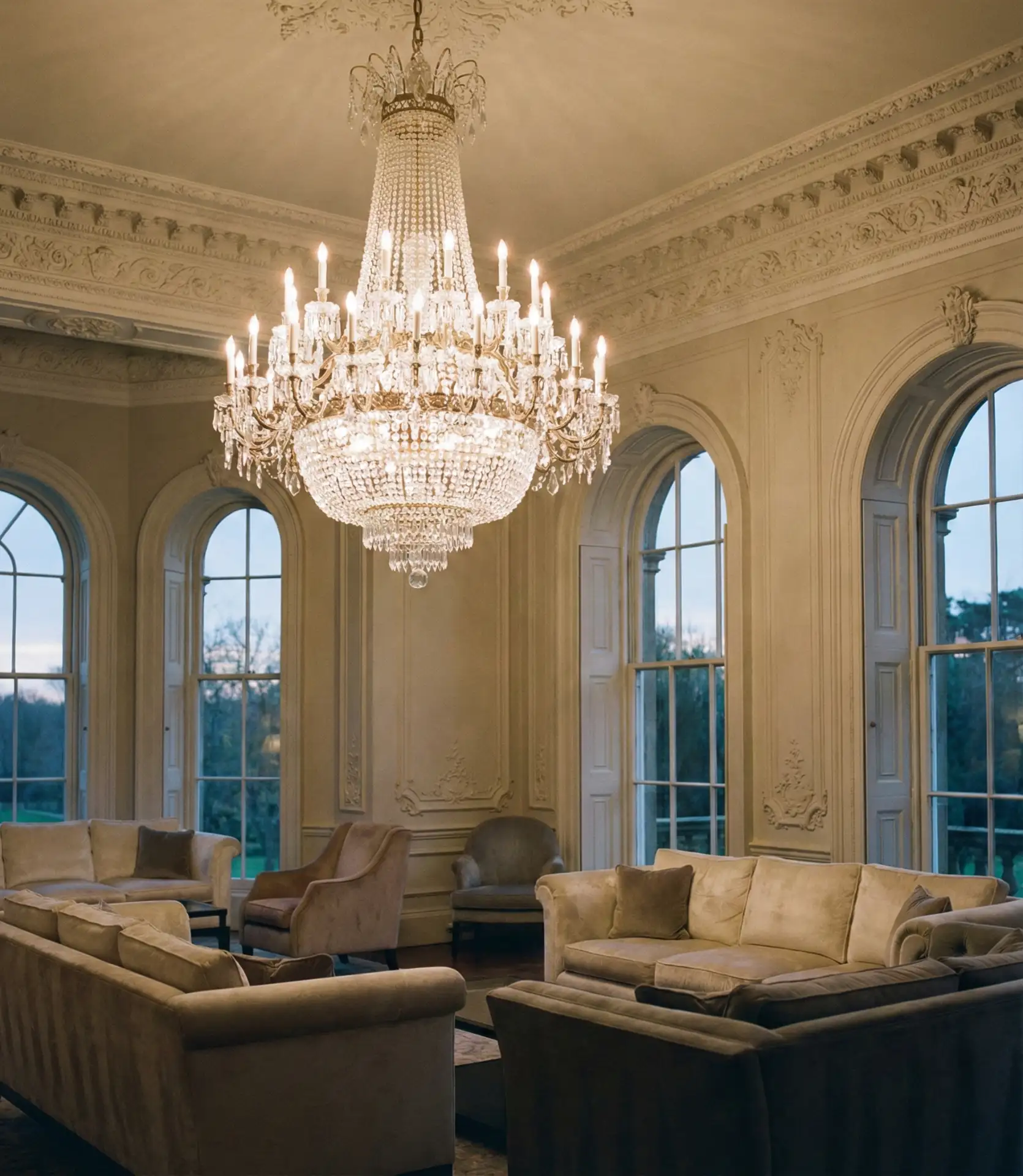 Elegant Crystal Chandelier for Formal Settings 1