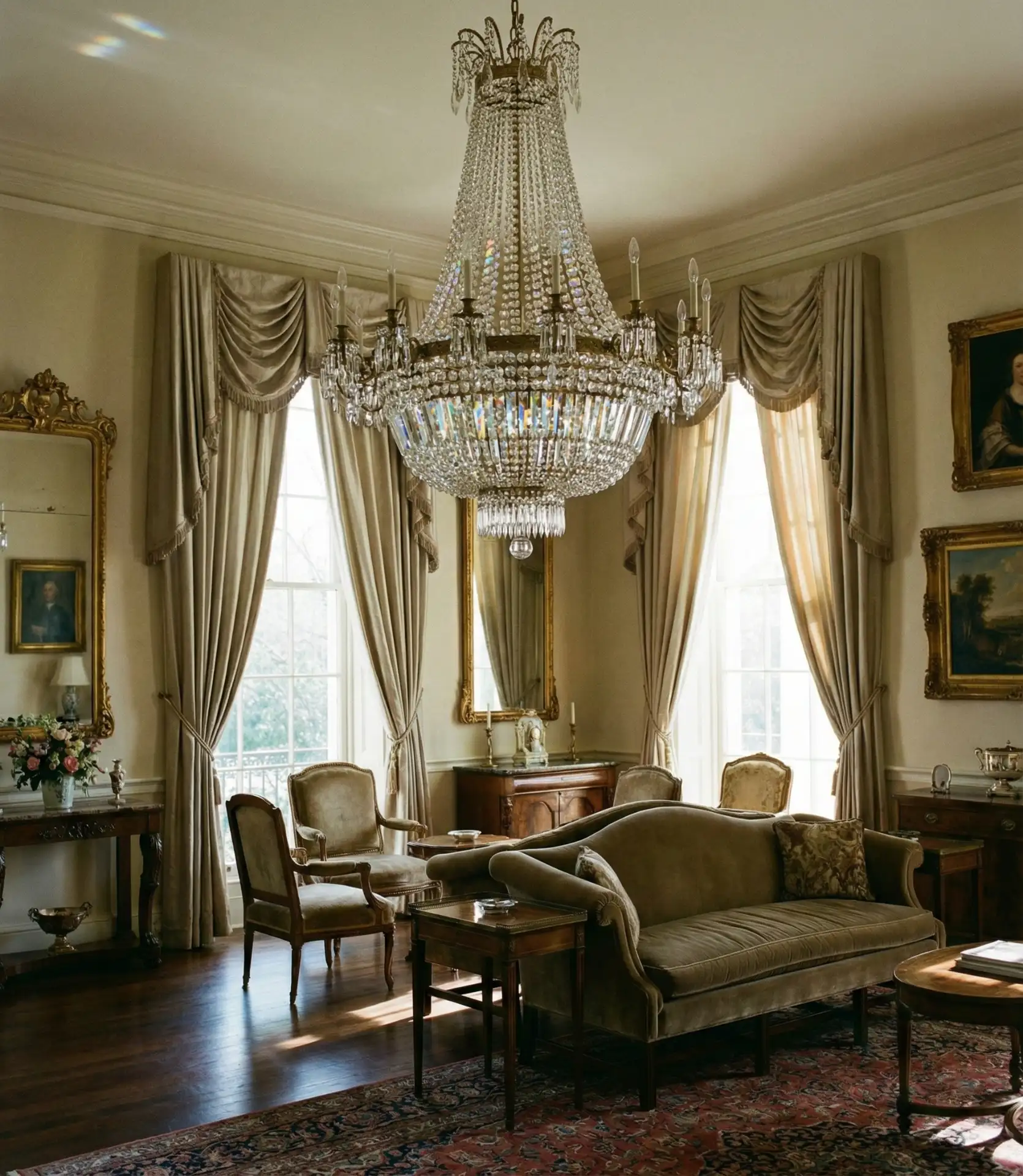 Elegant Crystal Chandelier for Formal Settings 2