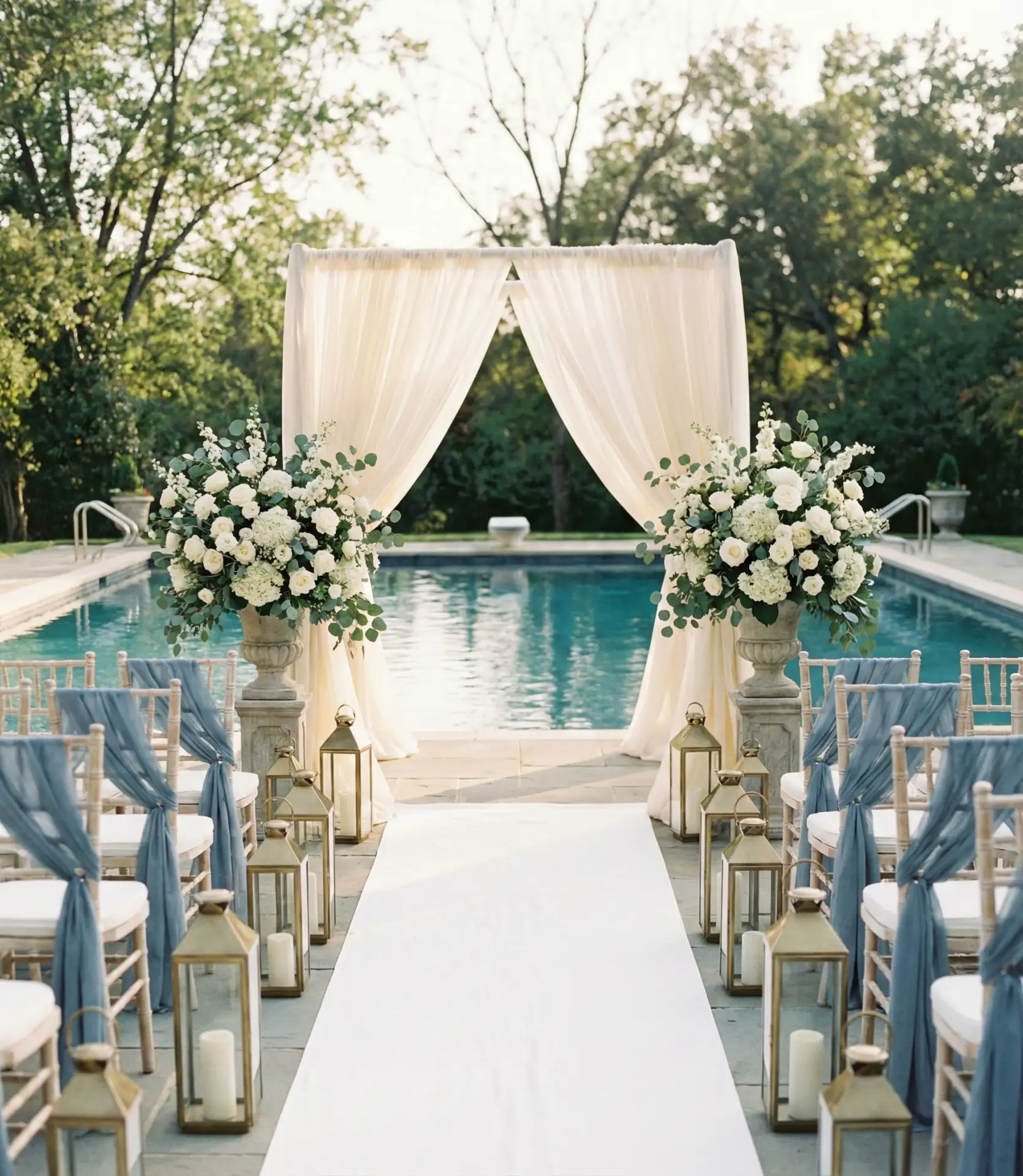 Elegant Wedding Ceremony Backdrop 2