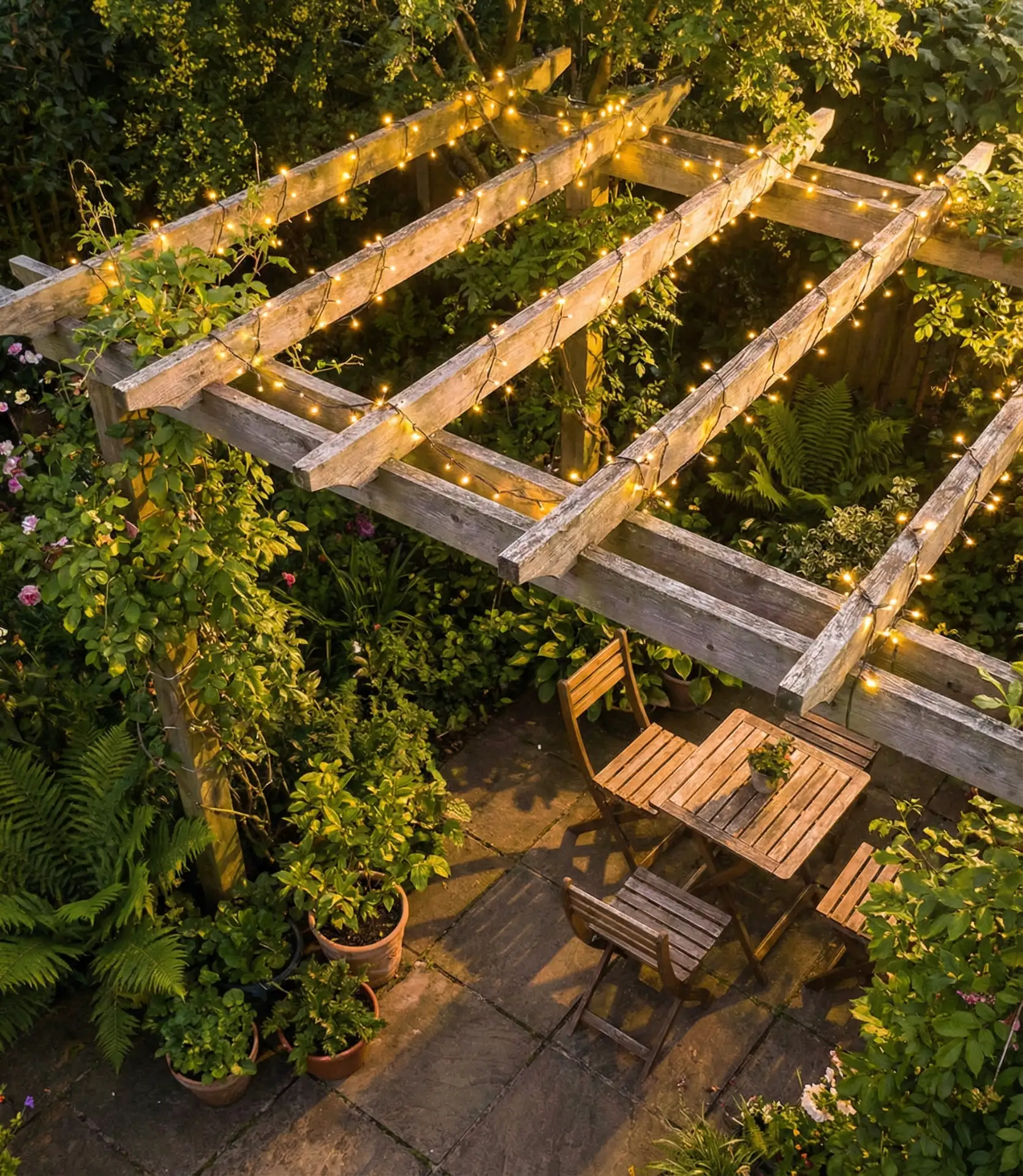 Enchanted Fairy Light Canopy 1