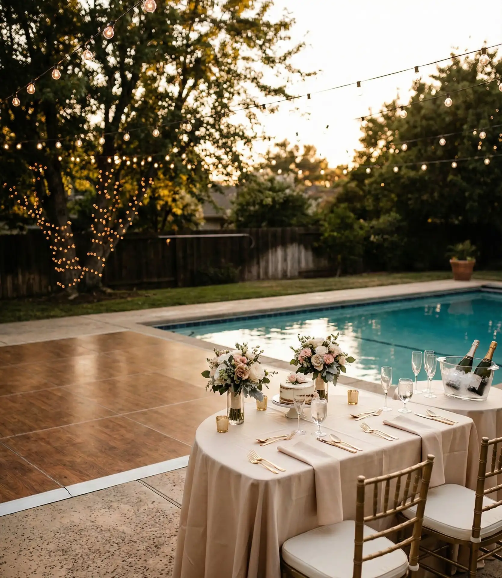 Enchanting Engagement Party Setting 1