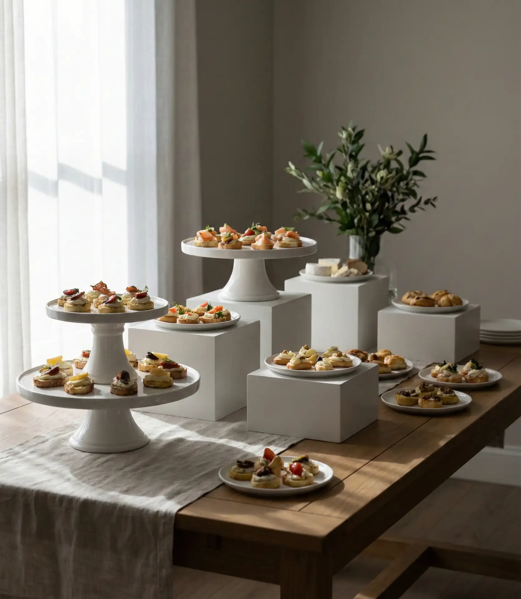 Events Display Table with Risers and Levels 1