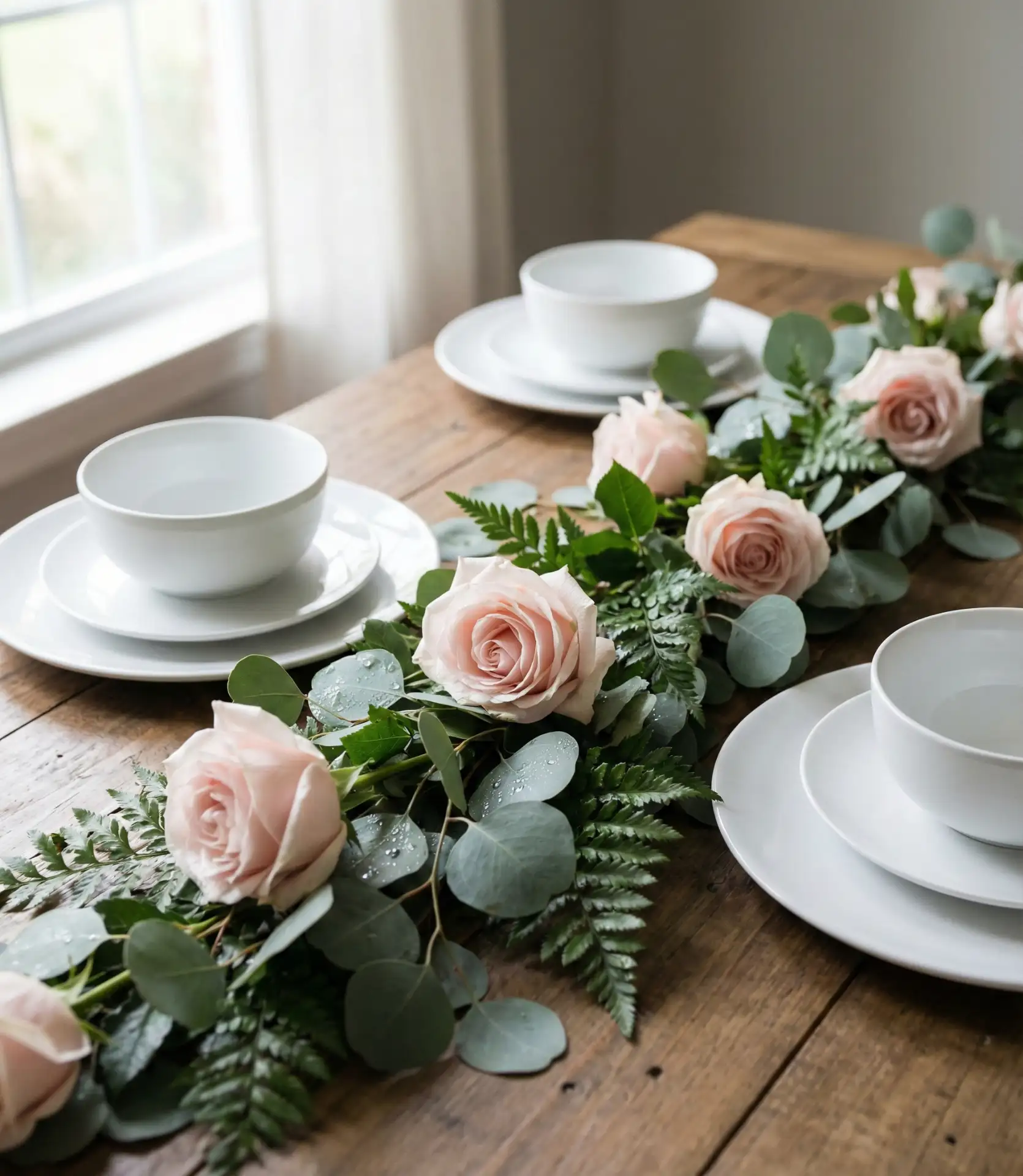 Events Wedding Reception with Floral Garland 2