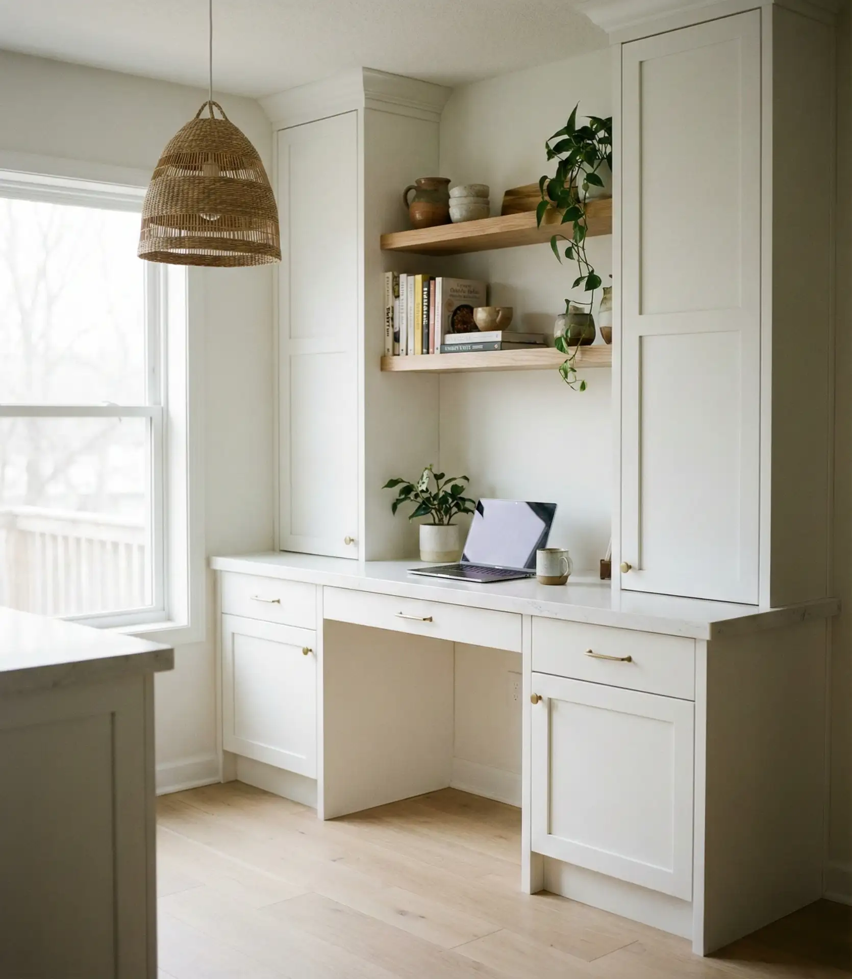 Flex-Space Kitchen for Remote Work Integration 1