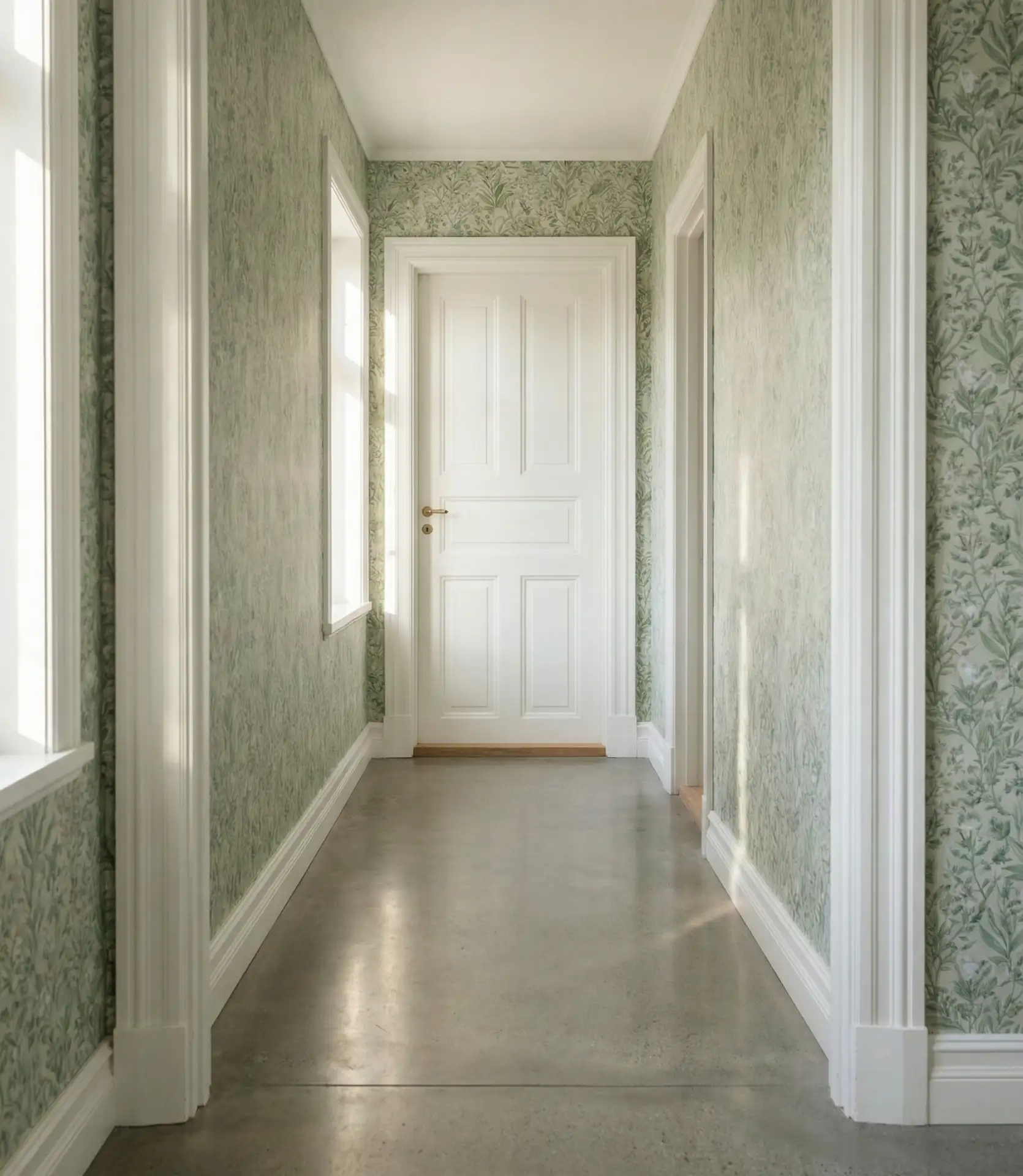 Floor-to-Ceiling Wallpaper for Visual Height 2