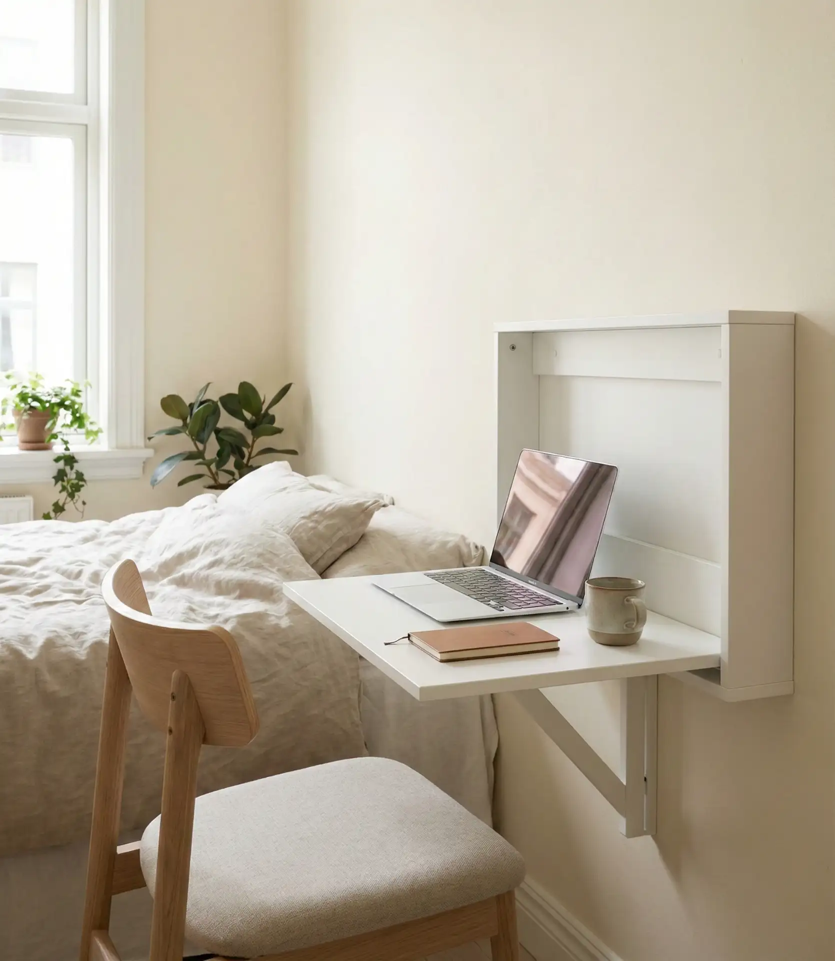 Folding Wall Desk for Occasional Use 2