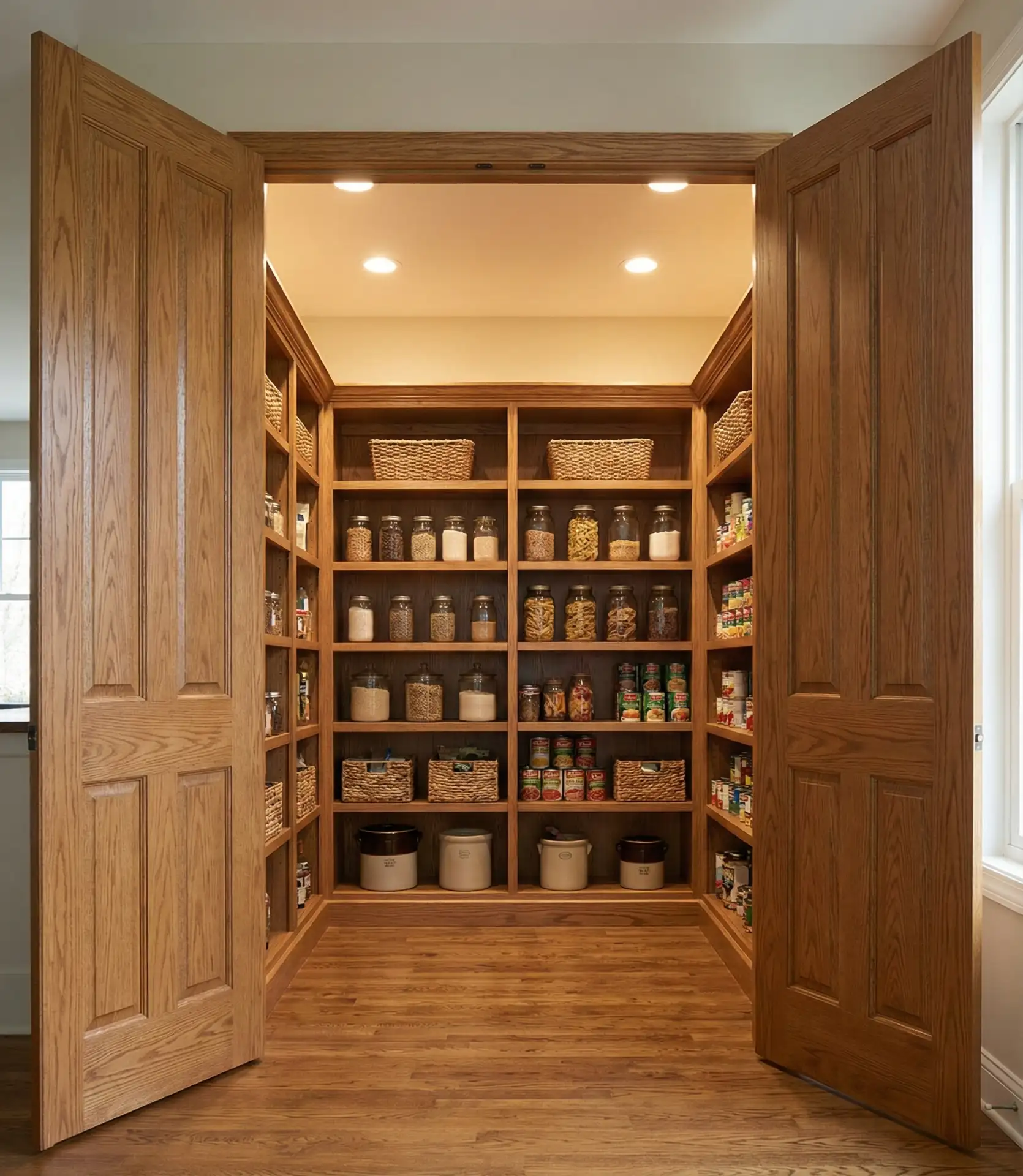 Food Pantry with Double Door Access 2