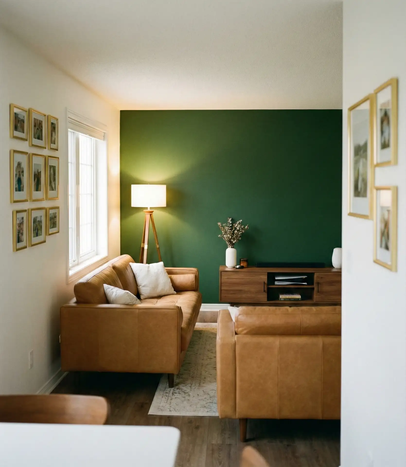 Forest Green Accent Wall 2