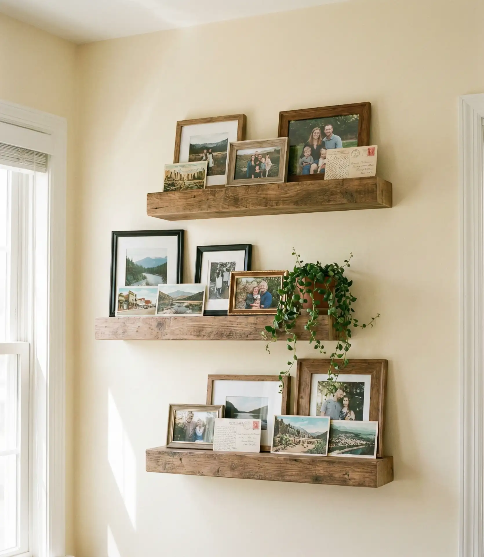 Gallery Wall of Personal Photos and Prints 2