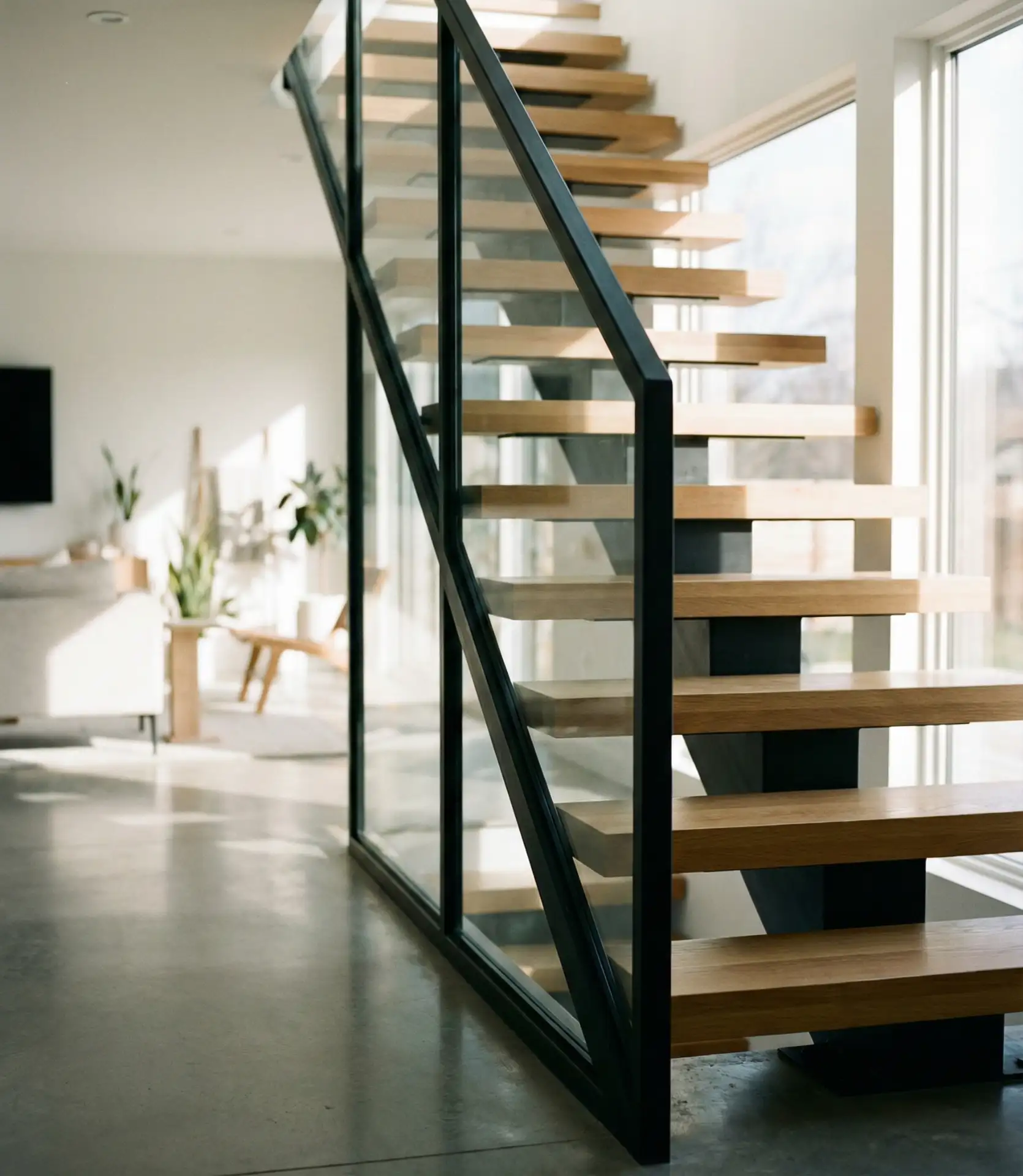 Glass Panel Railing for Light Flow 2