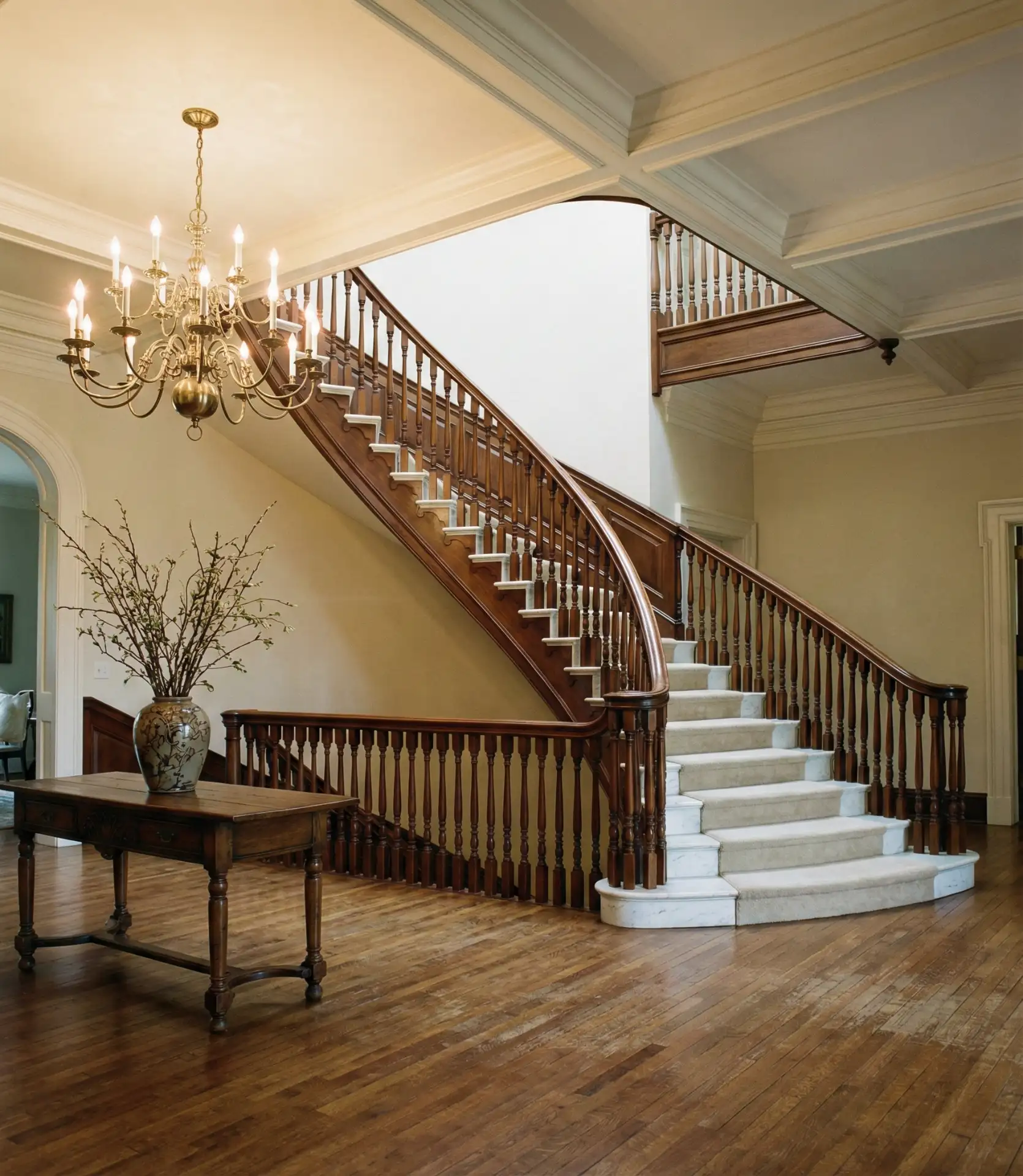Grand Entry Staircase with Landing 2