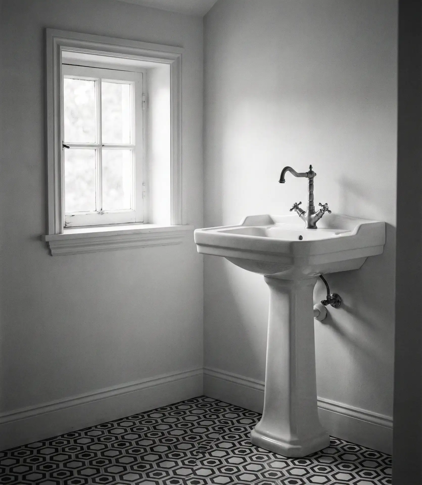 Graphic Patterned Floor Tile 1