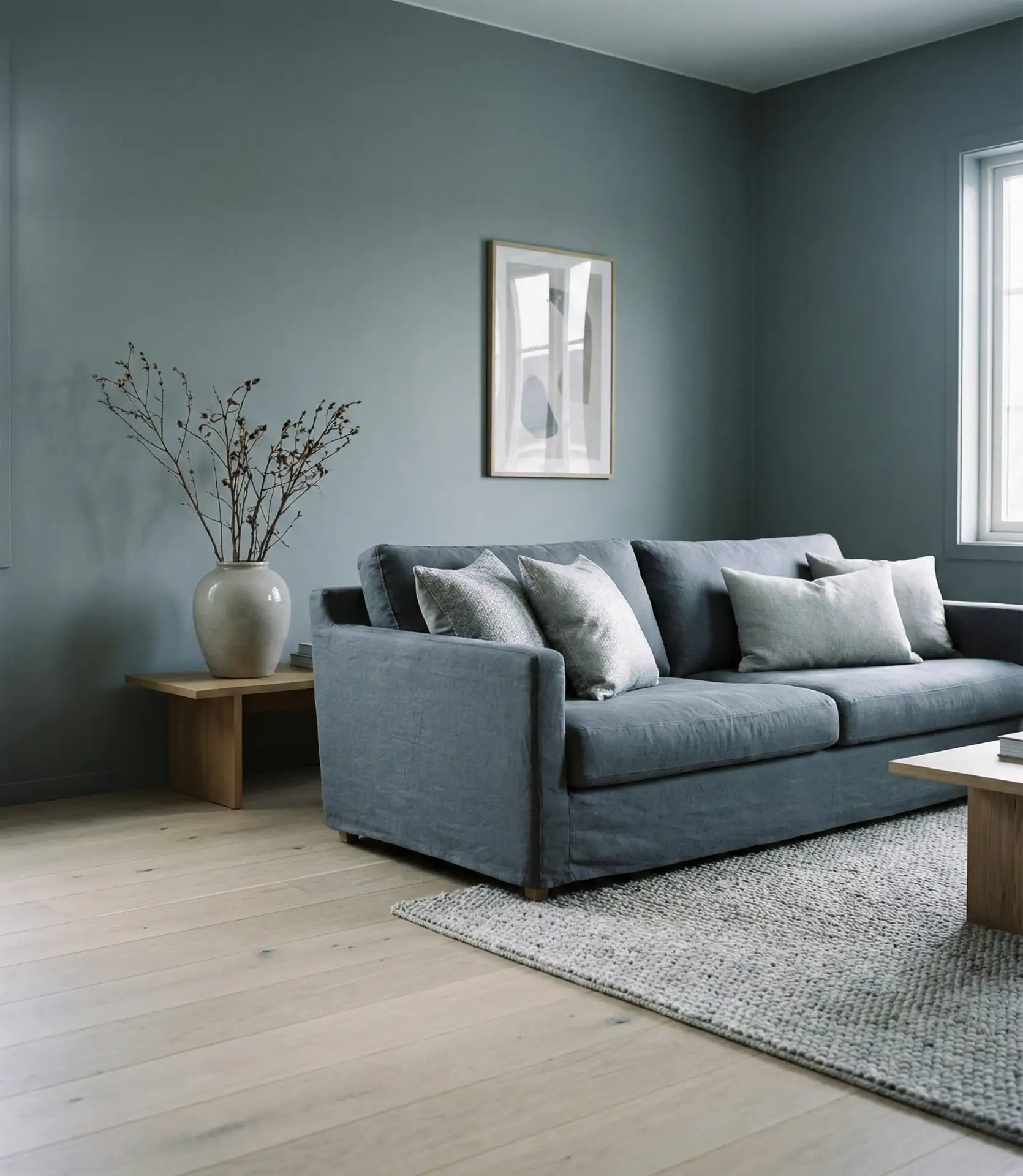 Gray and Blue Monochromatic Calm 2