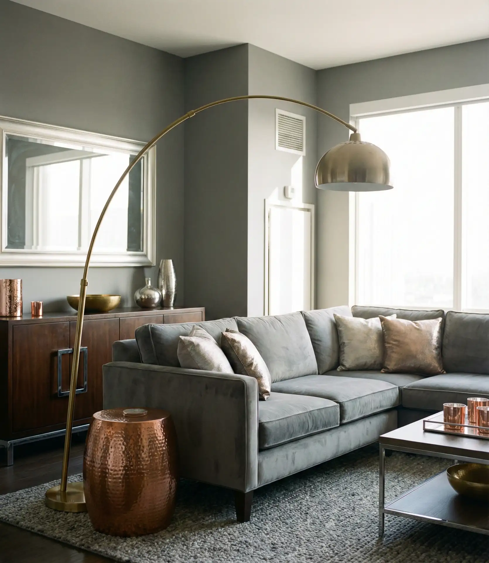Grey Color Schemes with Metallics 2