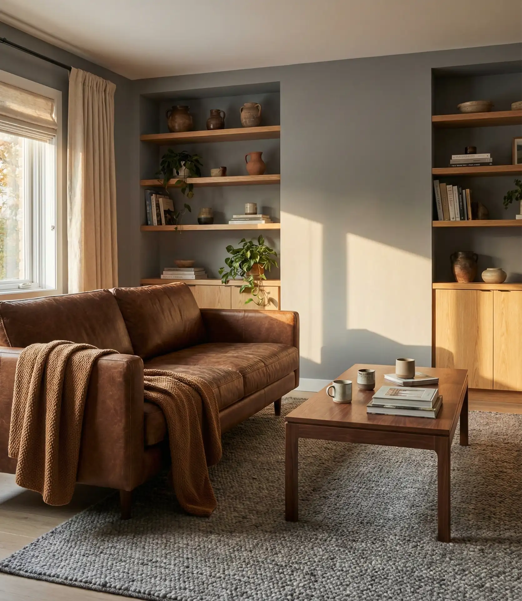 Grey and Brown Warm Earthy Mix 2