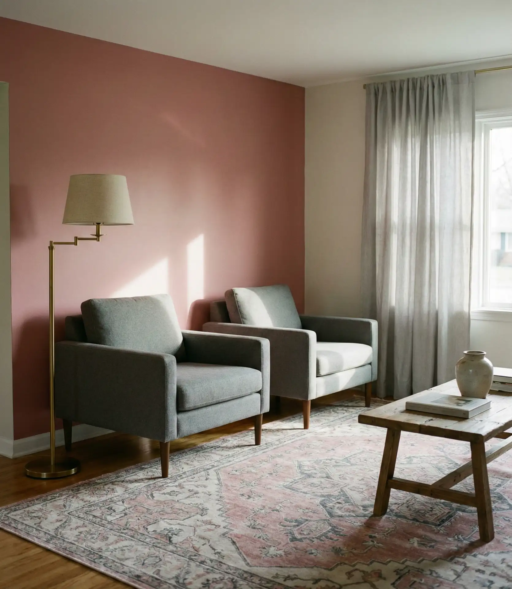 Grey and Pink Modern Feminine Touch 2