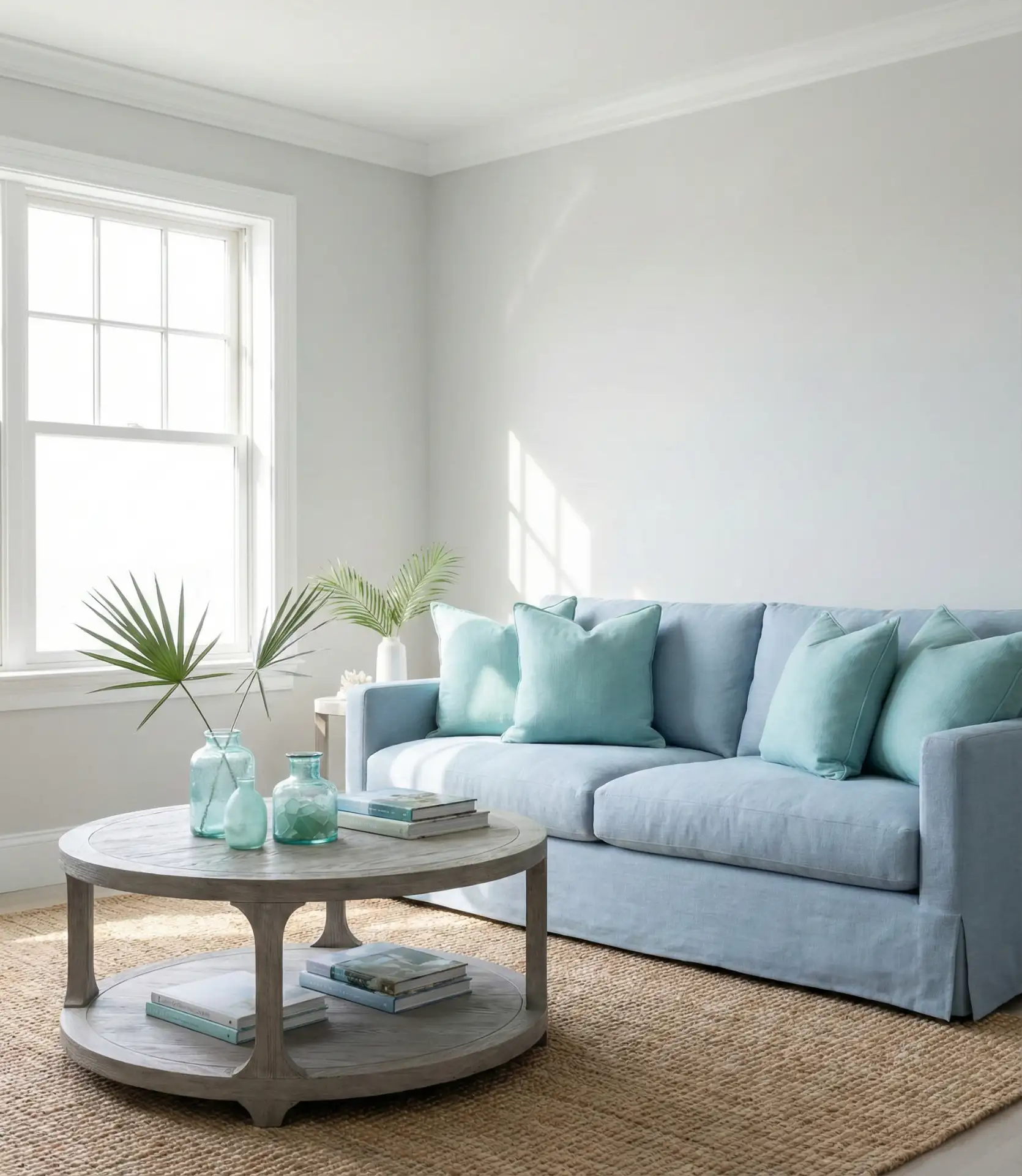 Grey with Blue Coastal Calm 2