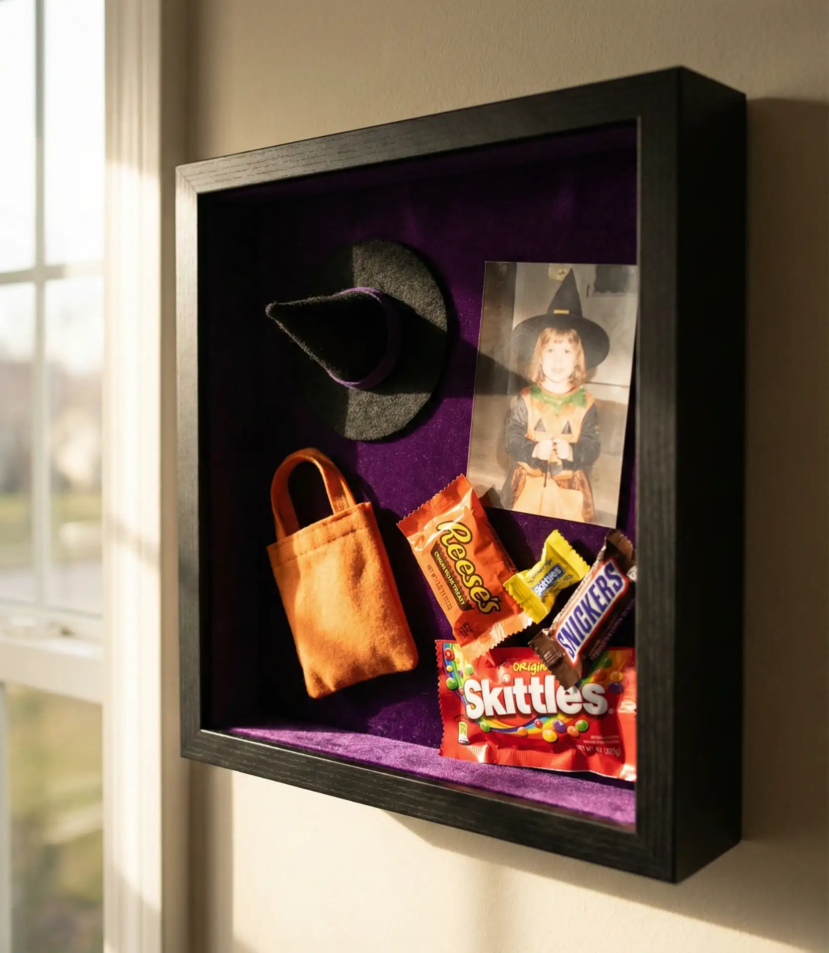 Halloween Costume Keepsake Display 1