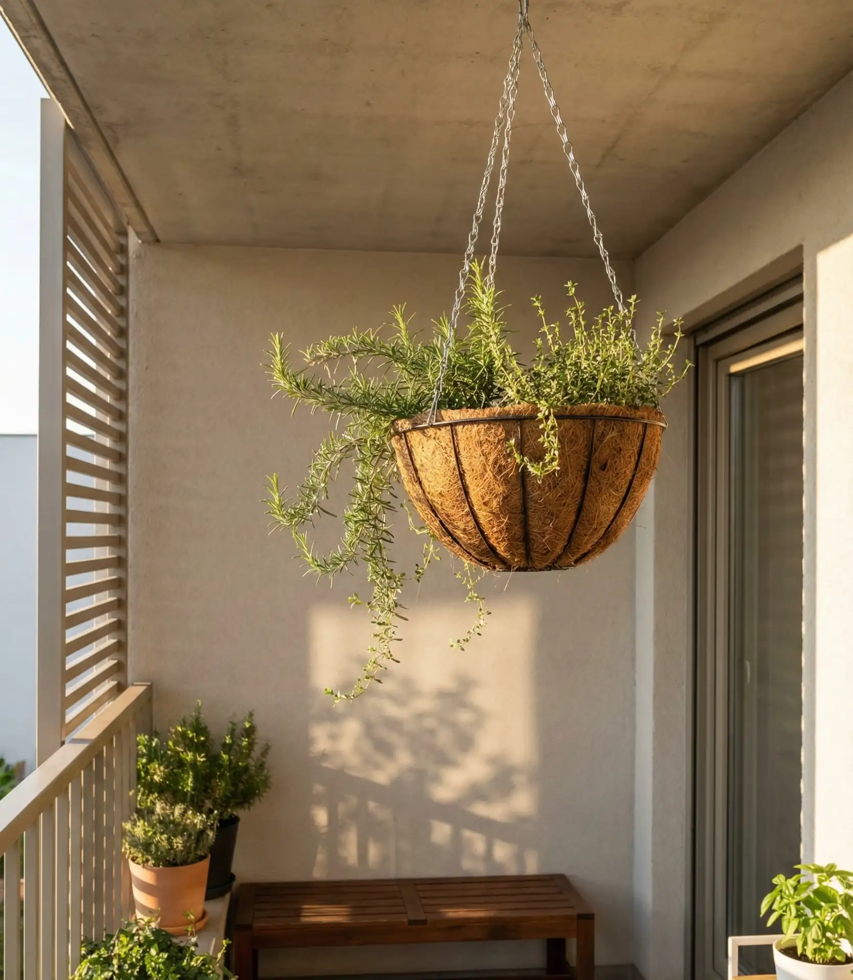Hanging Baskets for Apartment Balconies 1