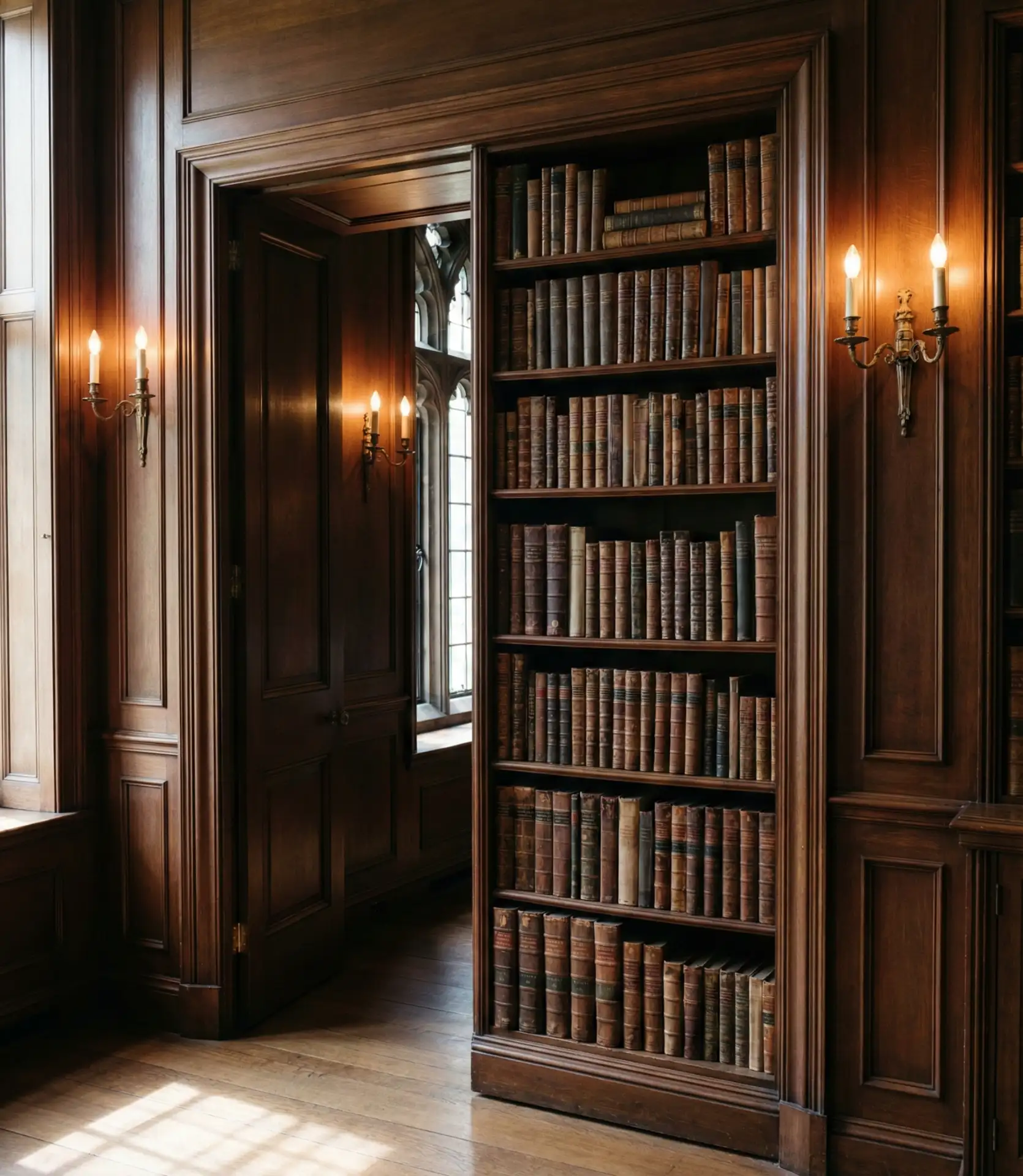 Harry Potter Inspired Hidden Library 1