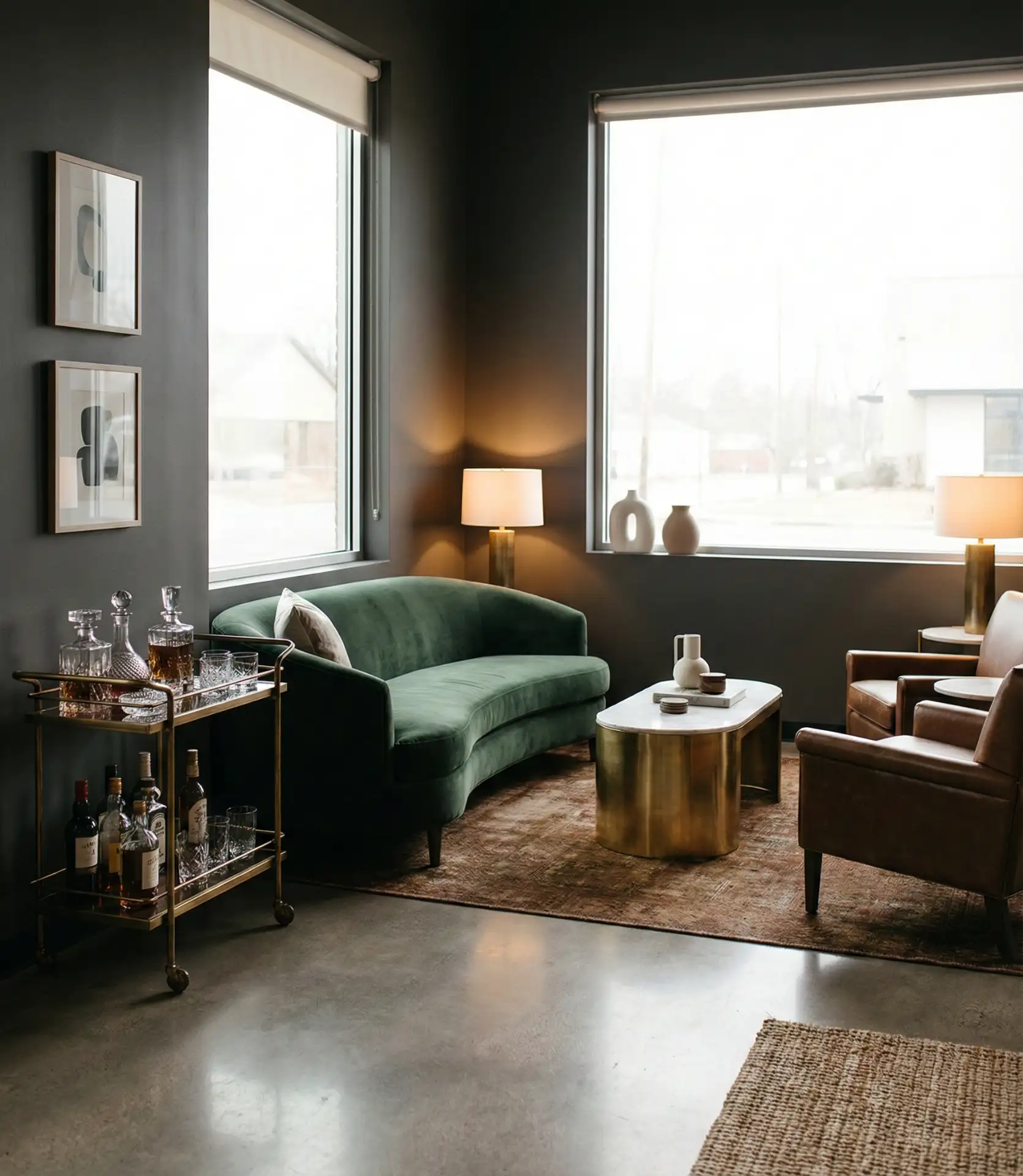 Hotel-Inspired Lounge with Plush Seating 2