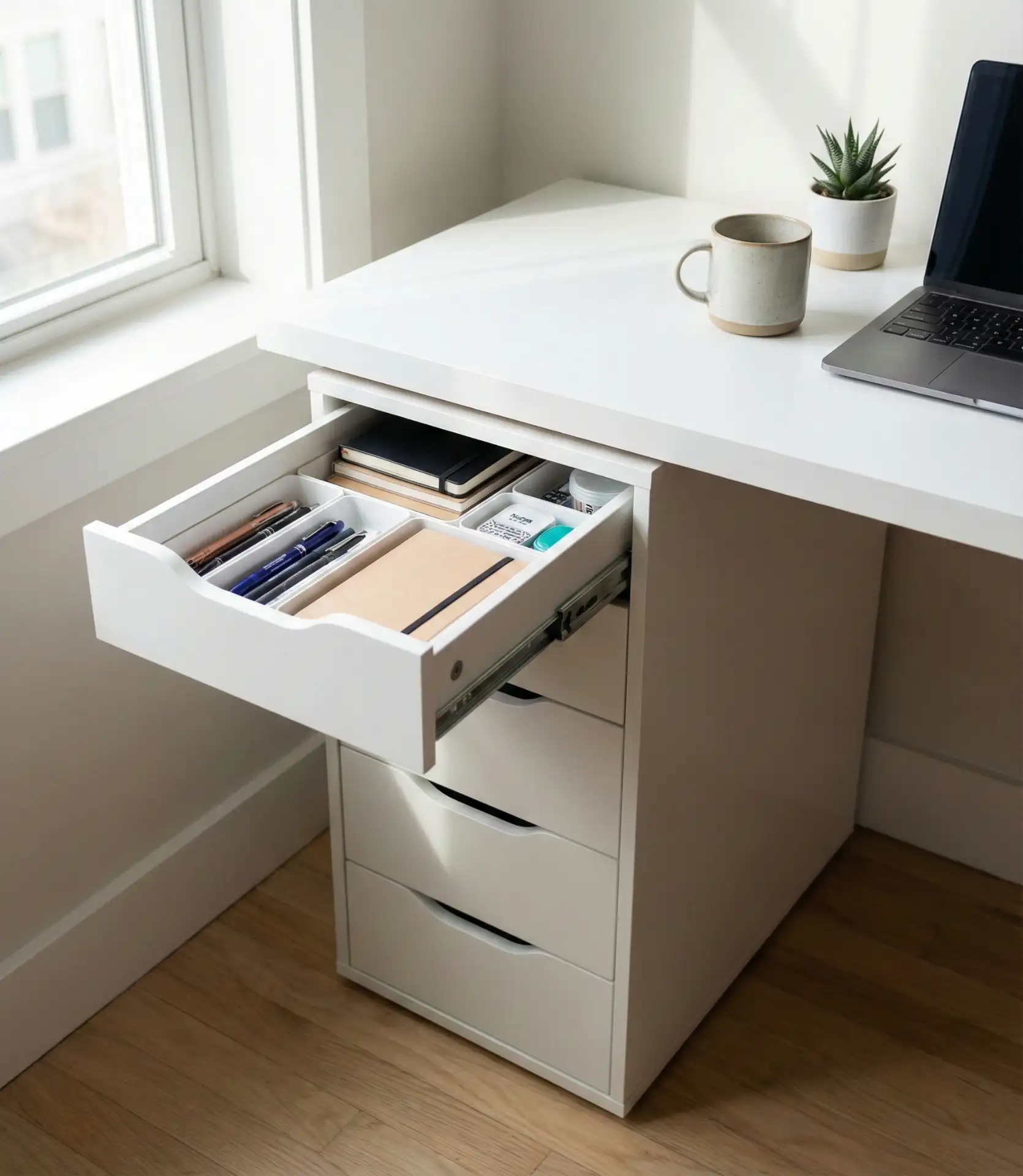 IKEA Desktop Drawer Unit for Small Spaces 2