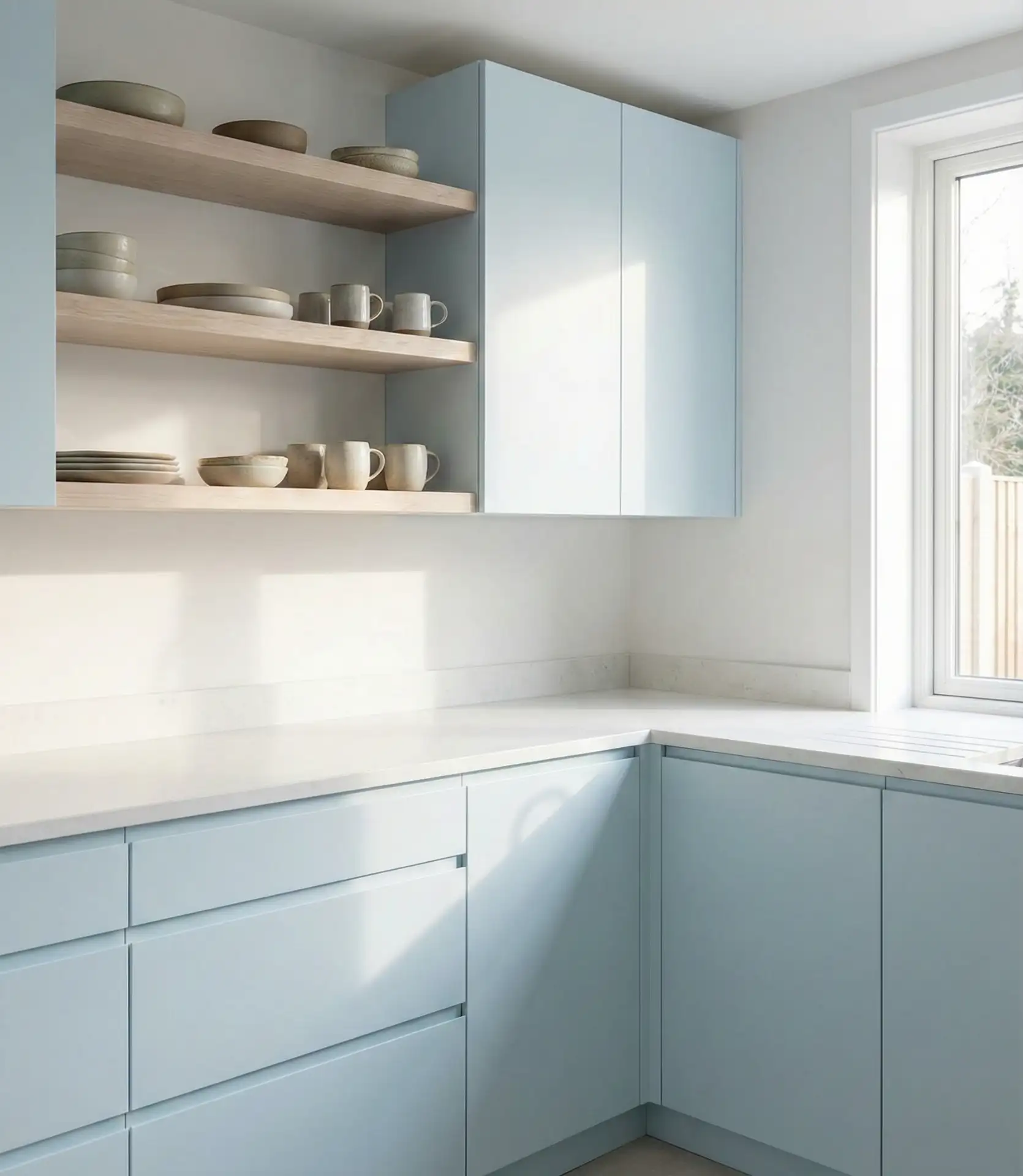 Ice Blue Scandinavian Simplicity 2