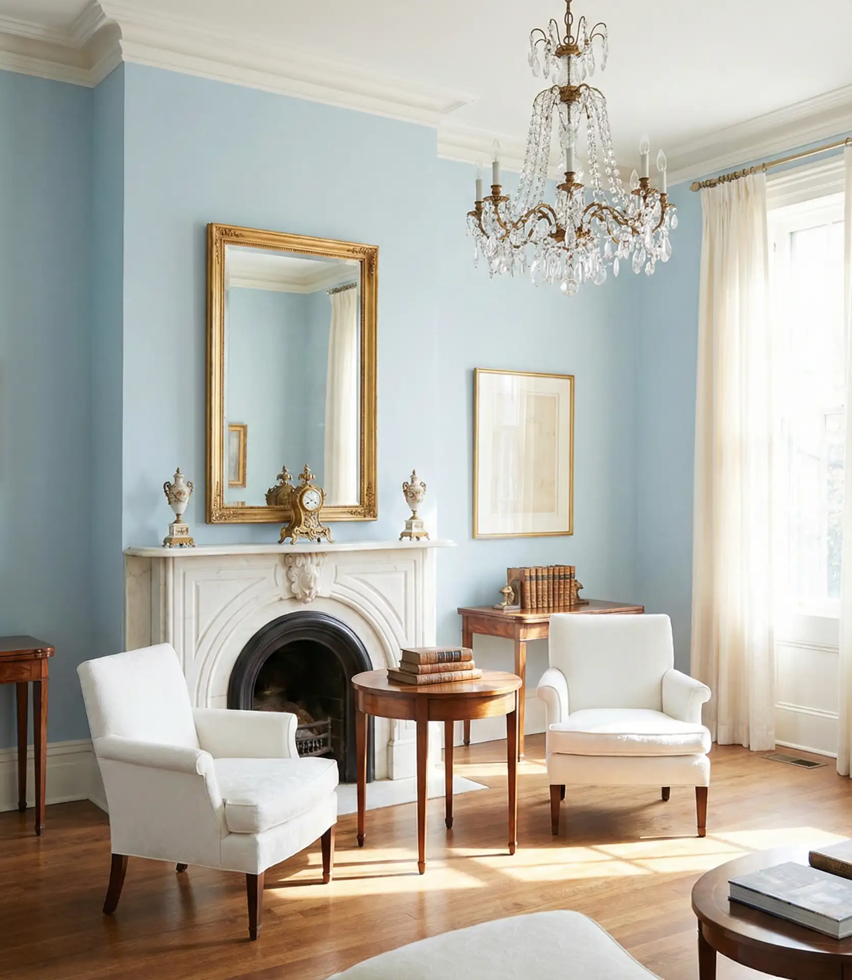 Icy Blue and Marble Luxury 2