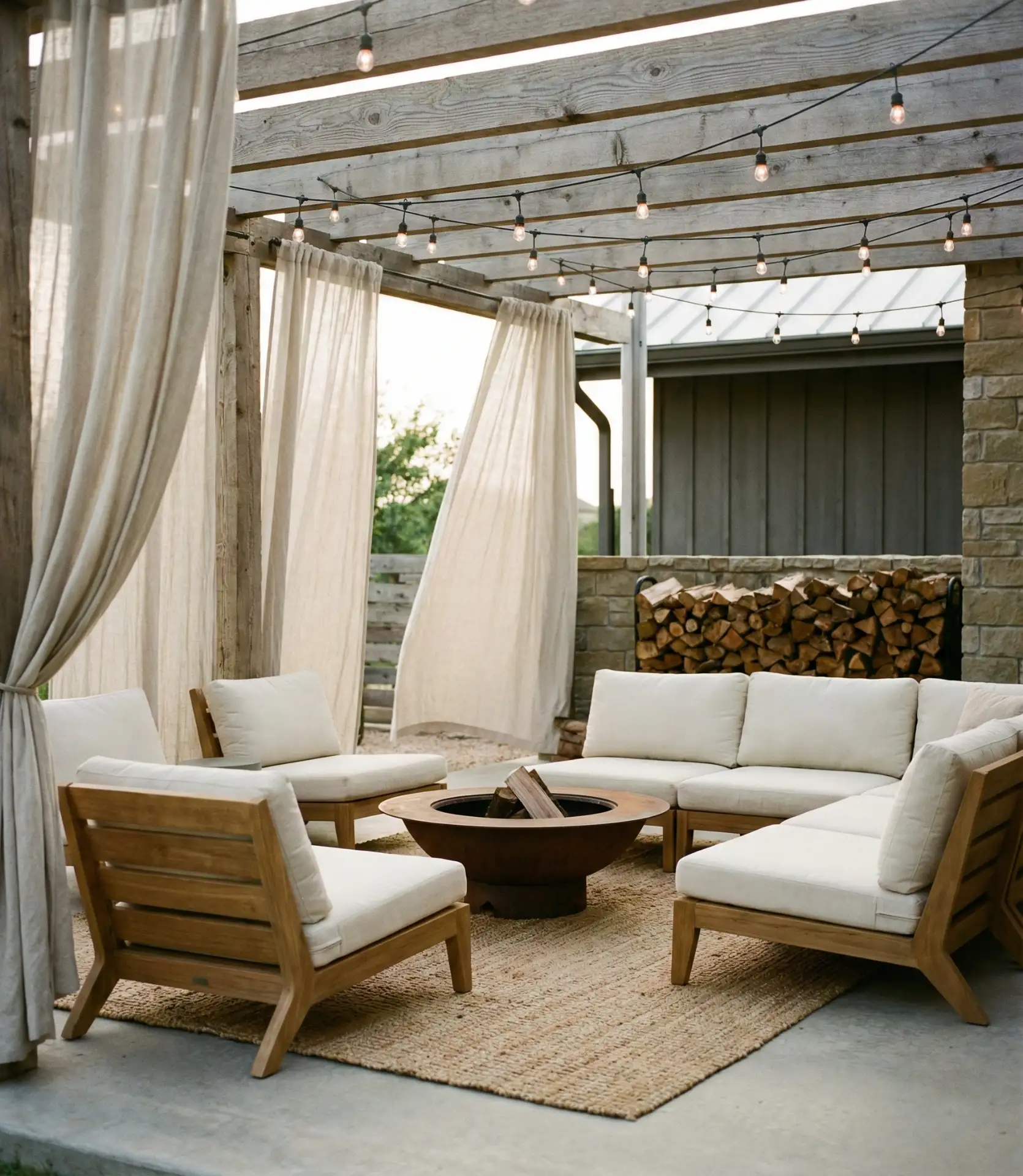 Ideas for Modern Western Outdoor Living Space 1