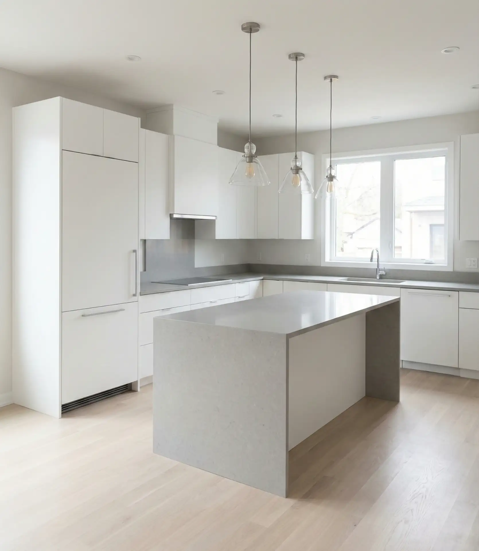 Ideas with Island and Hidden Pantry 1