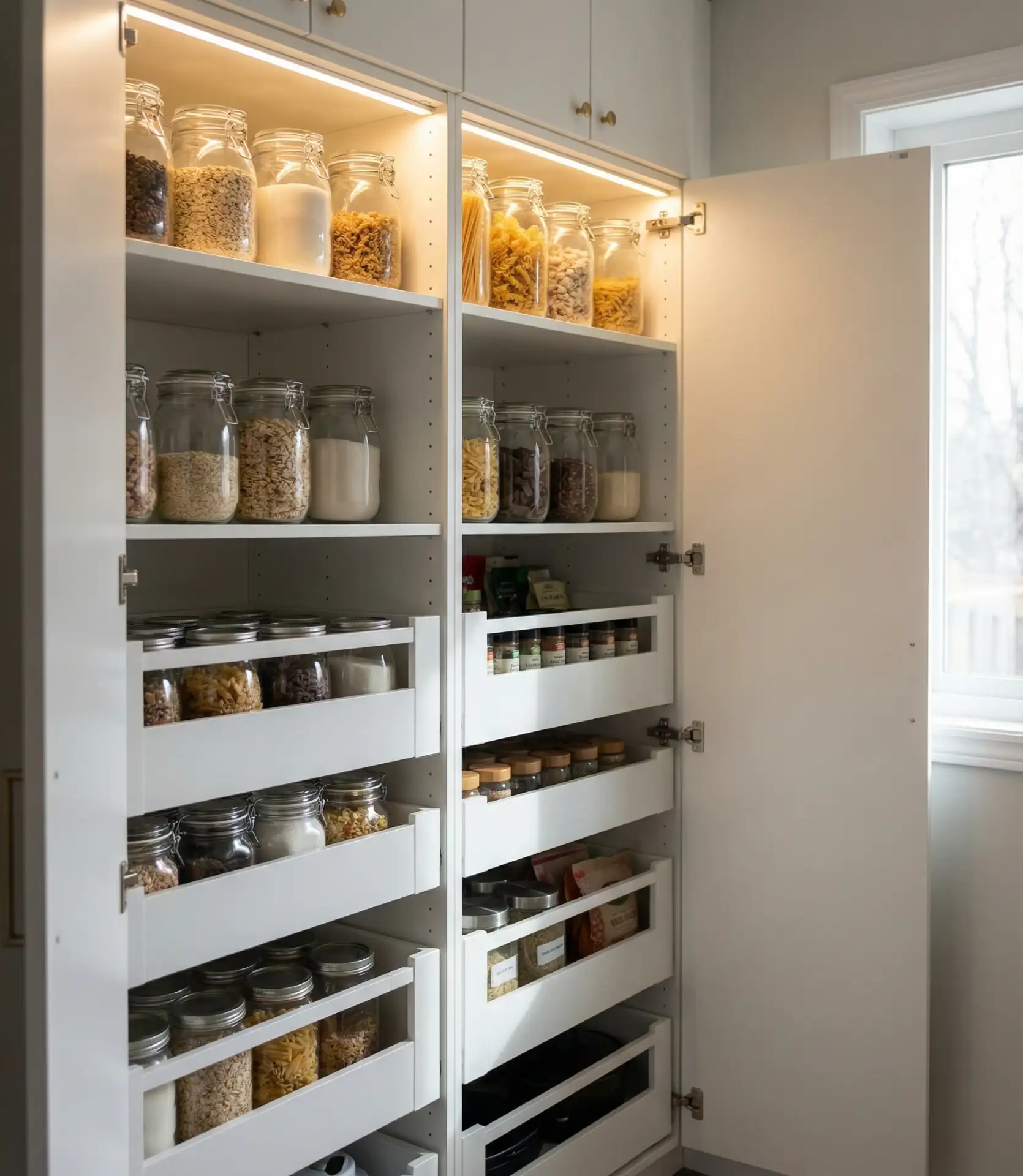 Ikea Pantry with Modular Cabinets 1
