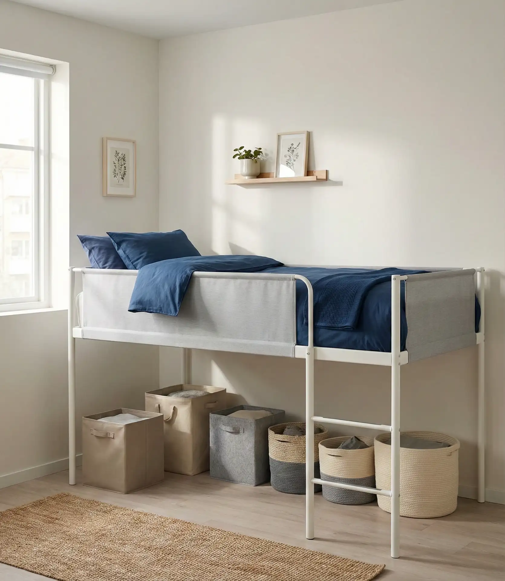 Ikea Vitval Loft Bed Setup 2