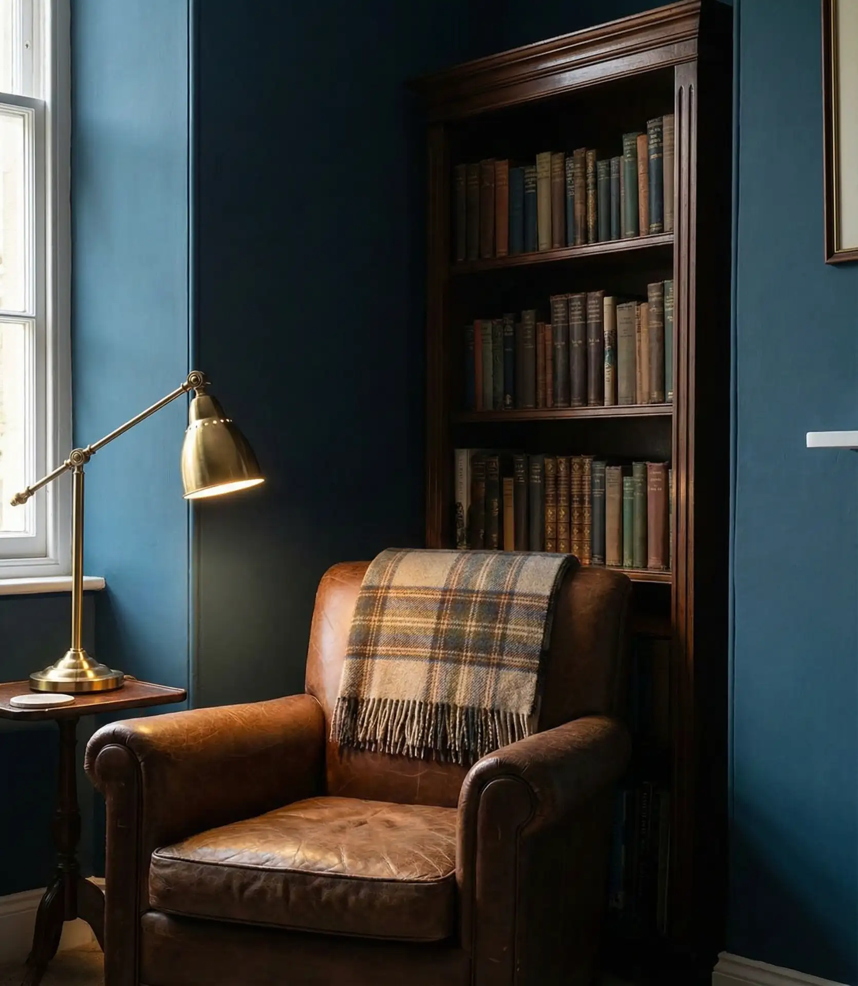 Inchyra Blue for a Scottish-Inspired Study 1