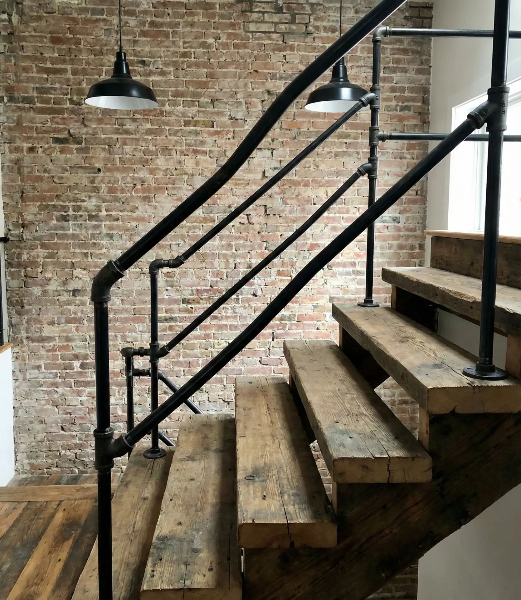 Industrial Pipe Railing for Urban Edge 1