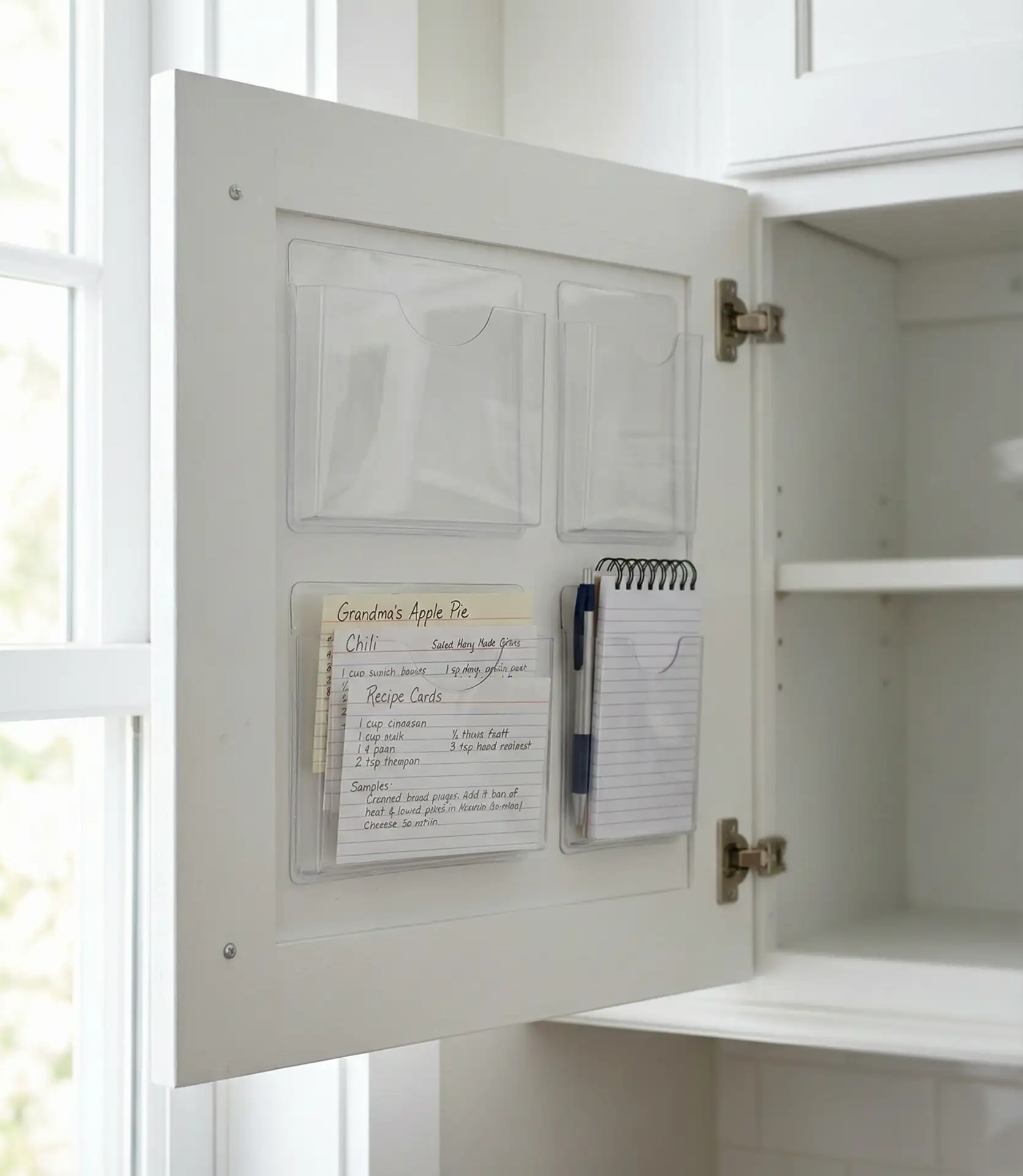 Inside Cabinet Door Command Centers 1